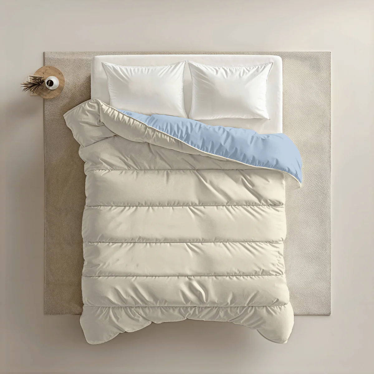 Zelesta Royalbed - Brume Bleue & Plage de Sable - Image 3