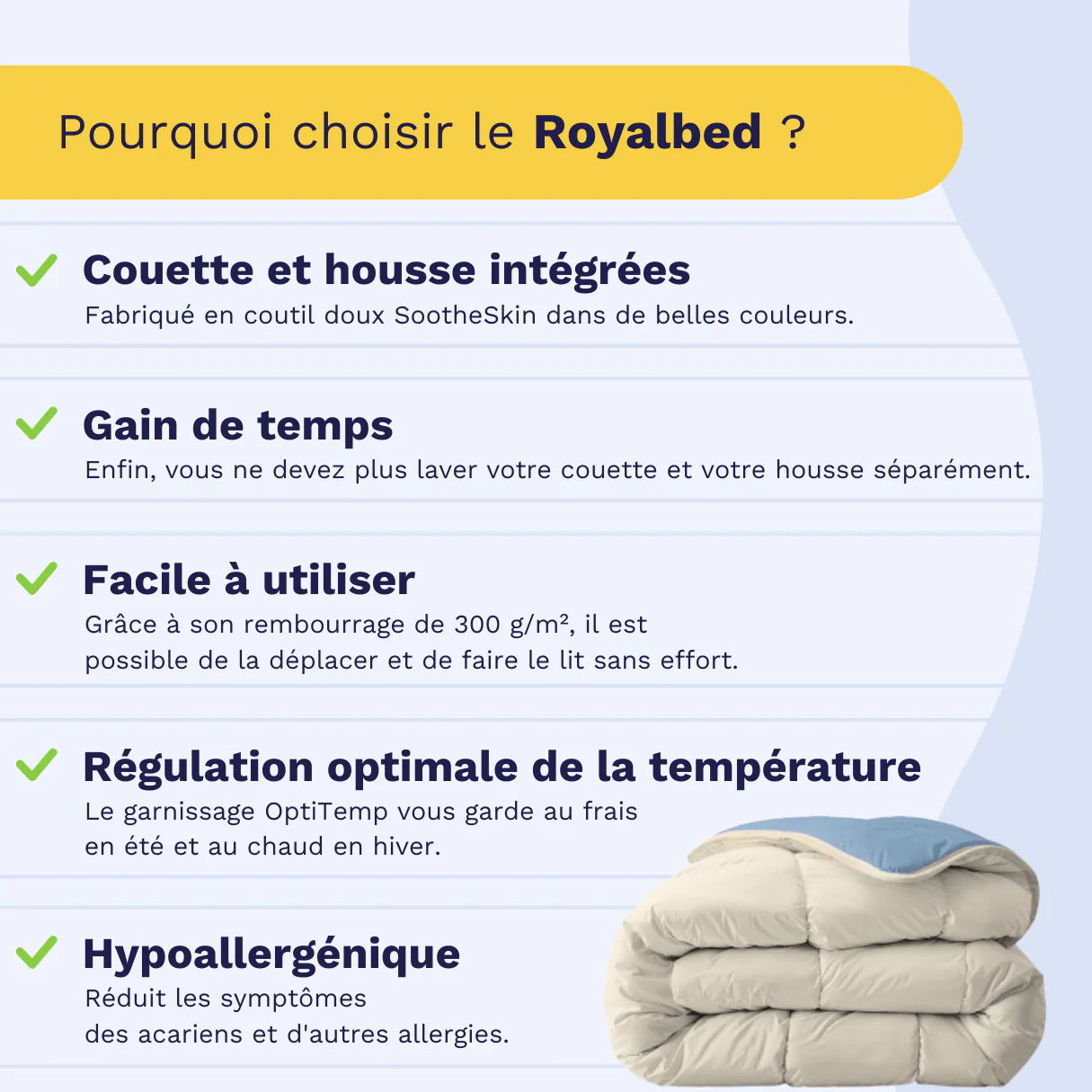Zelesta Royalbed - Brume Bleue & Plage de Sable - Image 4