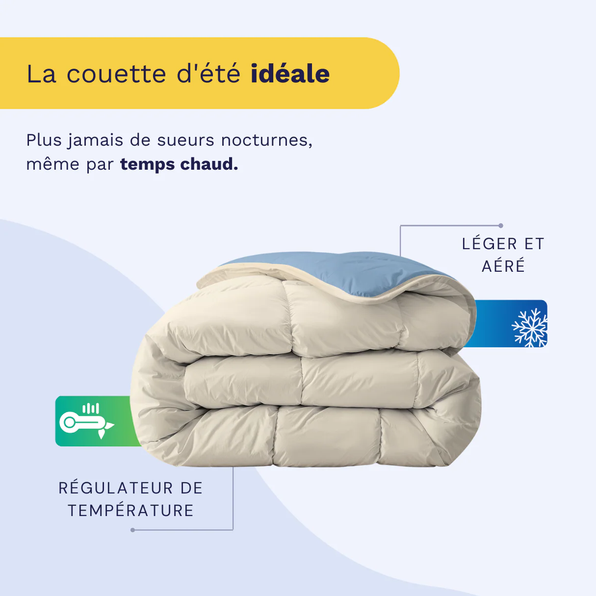 Zelesta Royalbed Light - Brume Bleue & Plage de Sable - Image 5