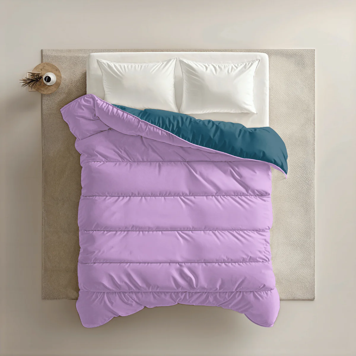 Zelesta Royalbed Light - Pétrole & Lilas - Image 3