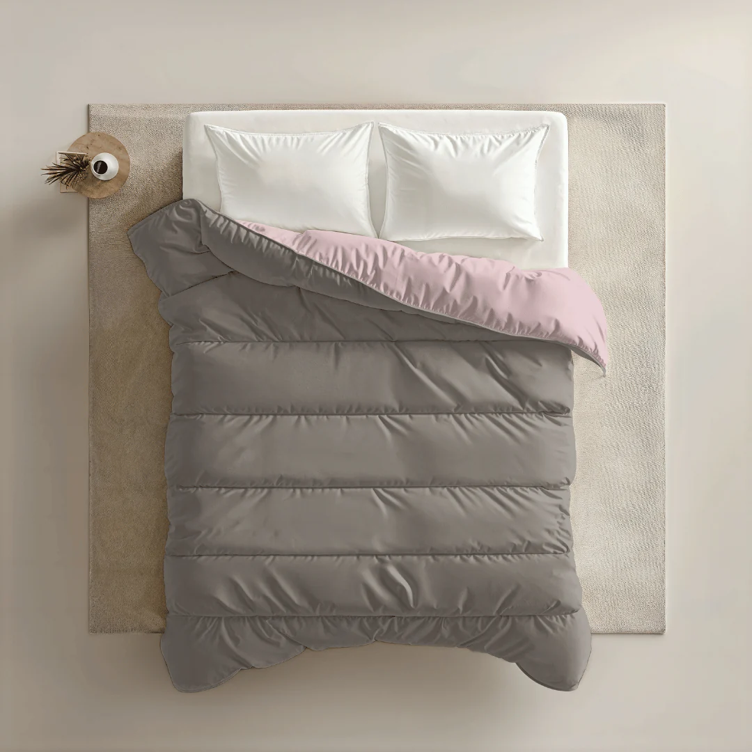 Zelesta Royalbed Light - Rose Pastel & Gris Tendre - Image 3