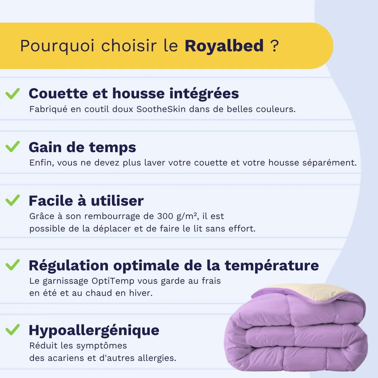 Zelesta Royalbed - Lilas & Plage de Sable - Image 4