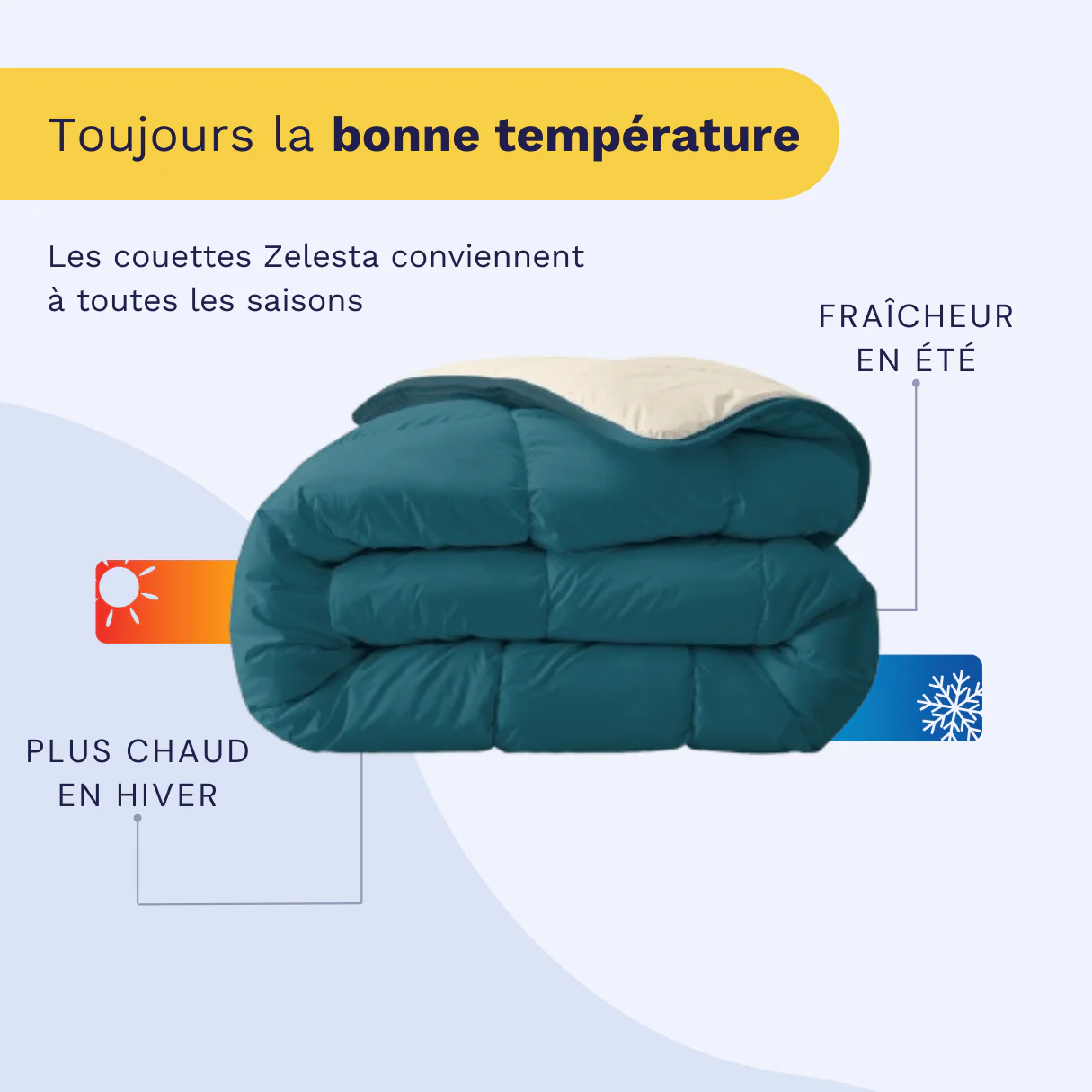 Zelesta Royalbed - Pétrole & Plage de Sable - Image 5
