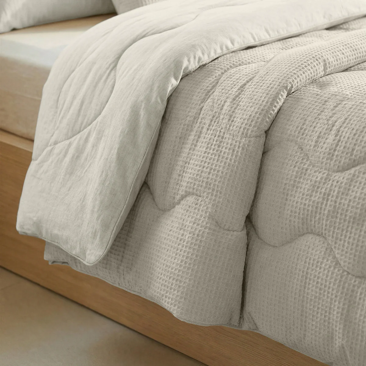 Zelesta Spécial Fraîcheur Sereine Couette Été - Blanc Crème - Image 5