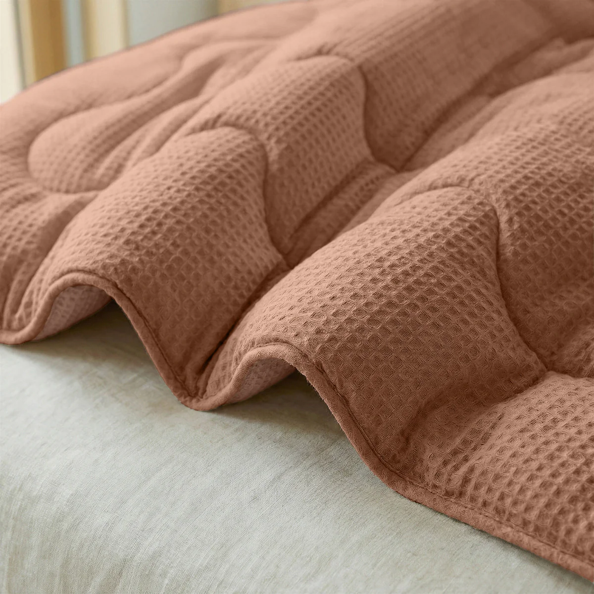 Zelesta Spécial Fraîcheur Sereine Couette Été - Rose Terracotta - Image 6