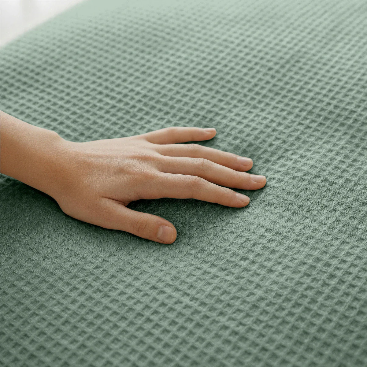 Zelesta Spécial Fraîcheur Sereine Couette Été - Vert Sauge - Image 7