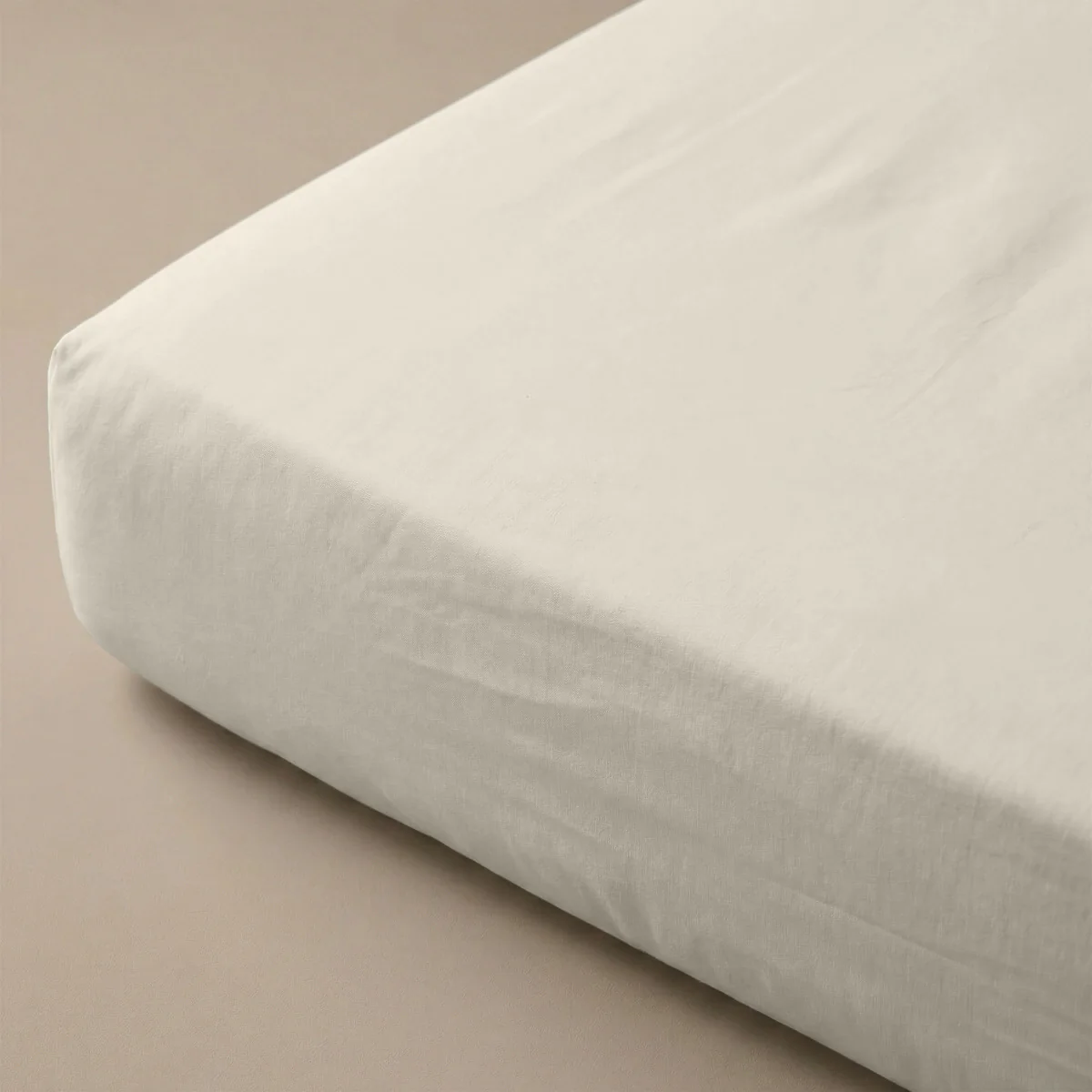 Zelesta Spécial Fraîcheur Sereine Drap-Housse - Blanc Crème - Image 3