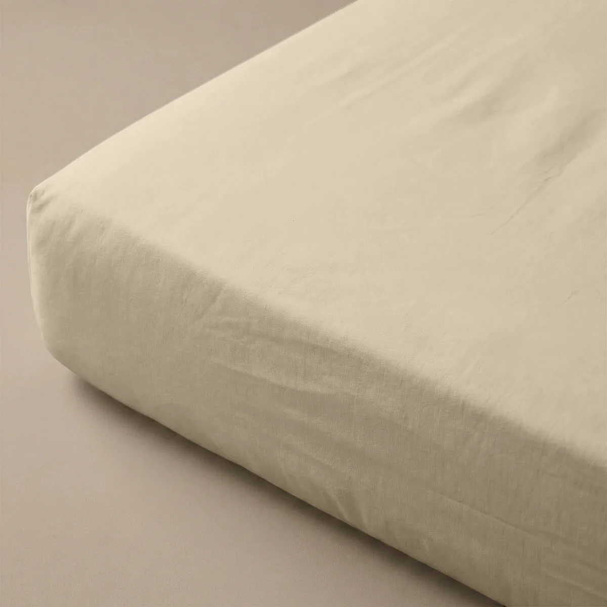 Zelesta Spécial Fraîcheur Sereine Drap-Housse - Sable - Image 3