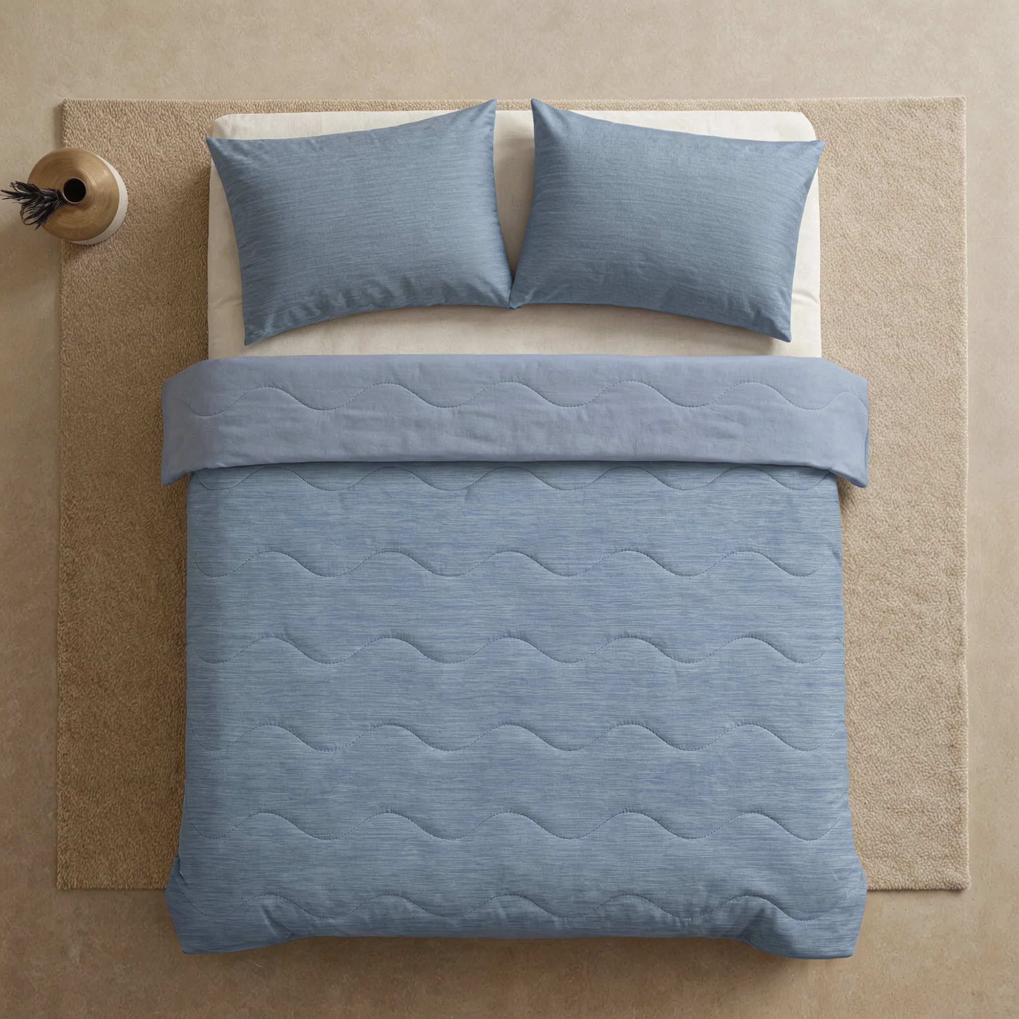 Zelesta Spécial Mix Fraîcheur Couette Été - Bleu Serein - Image 4
