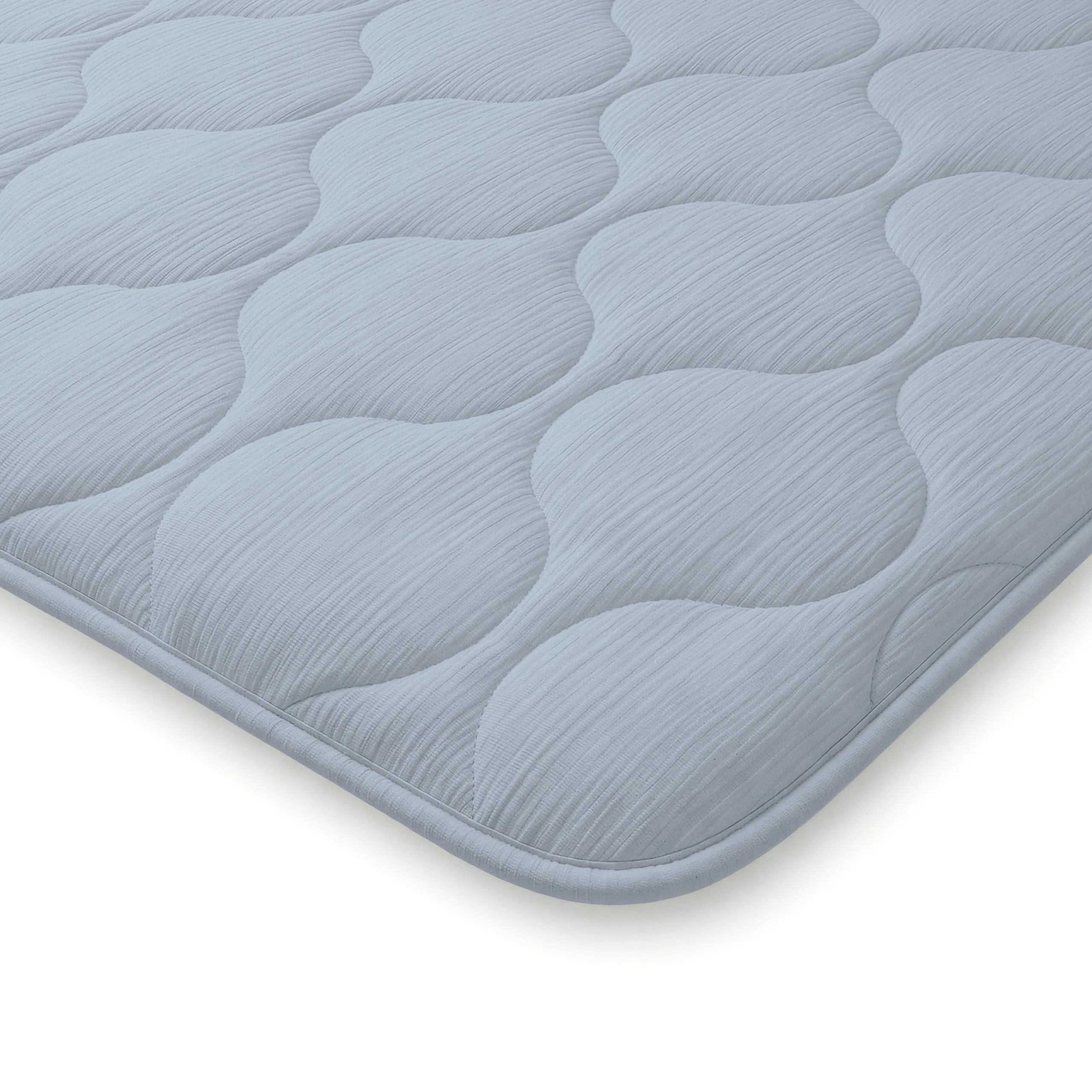 Zelesta Spécial Mousseline Couette Été - Bleu Glacier - Image 6