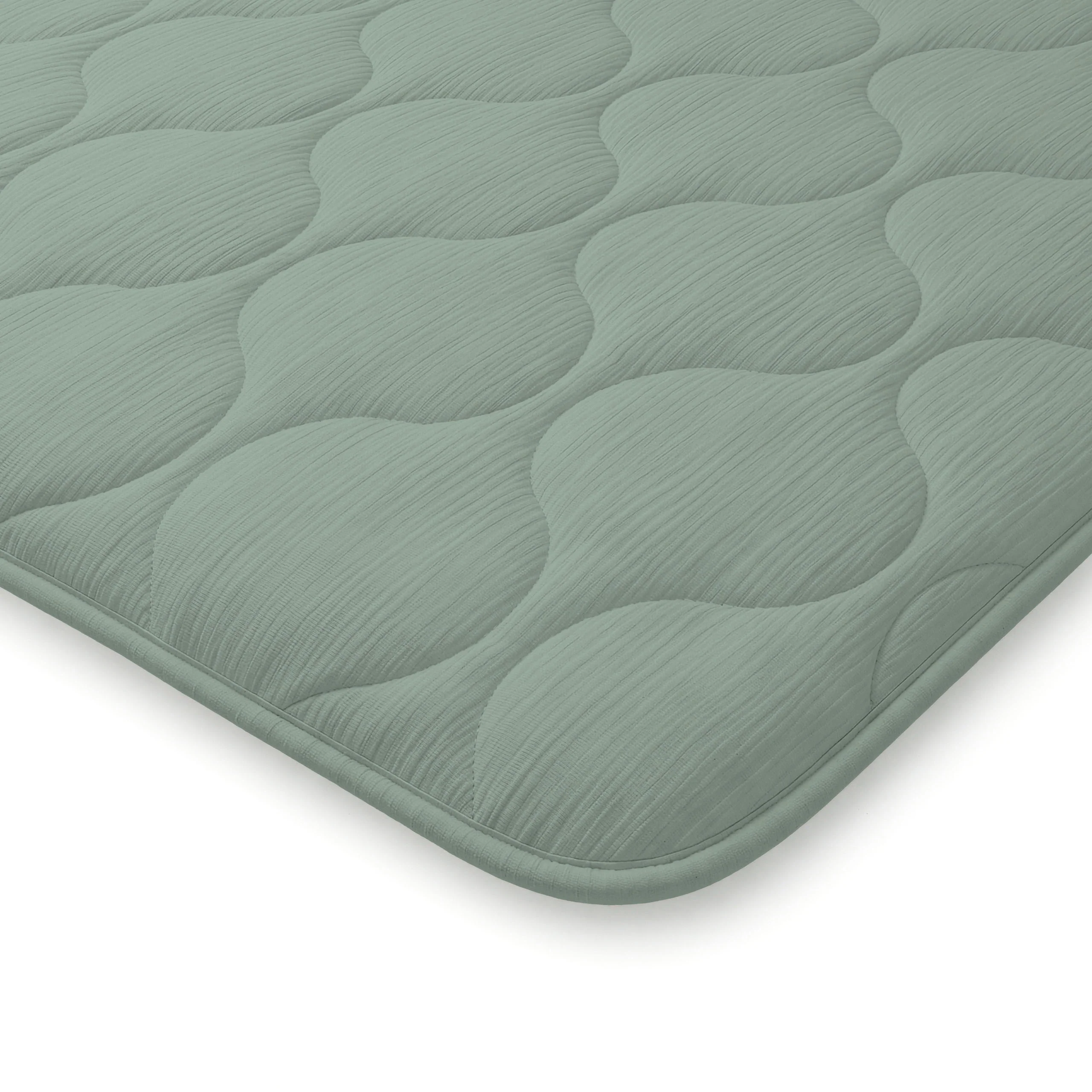 Zelesta Spécial Mousseline Couette Été - Vert Eucalyptus - Image 7
