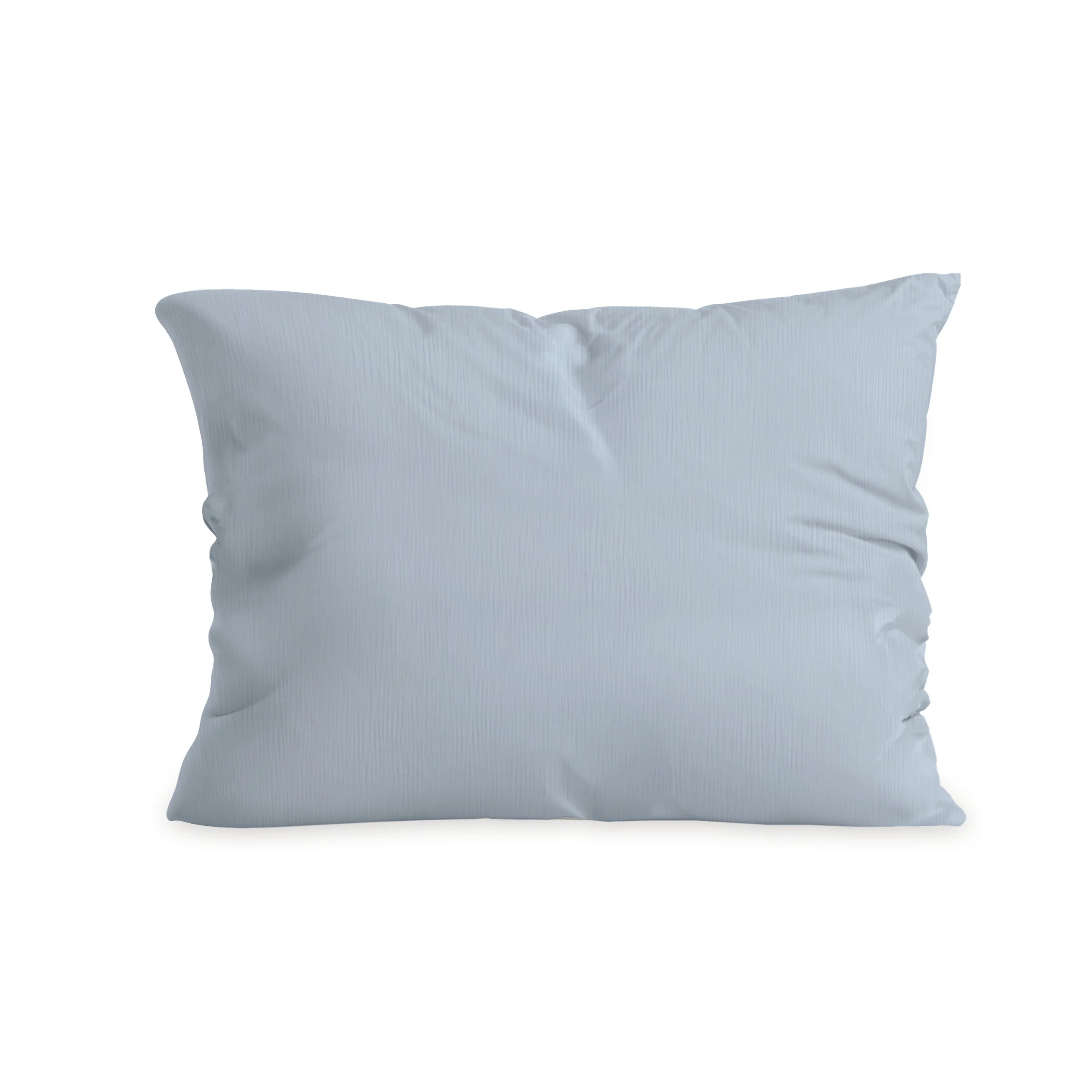 Zelesta Spécial Mousseline Taies d'Oreiller - Set de 2 - Bleu Glacier