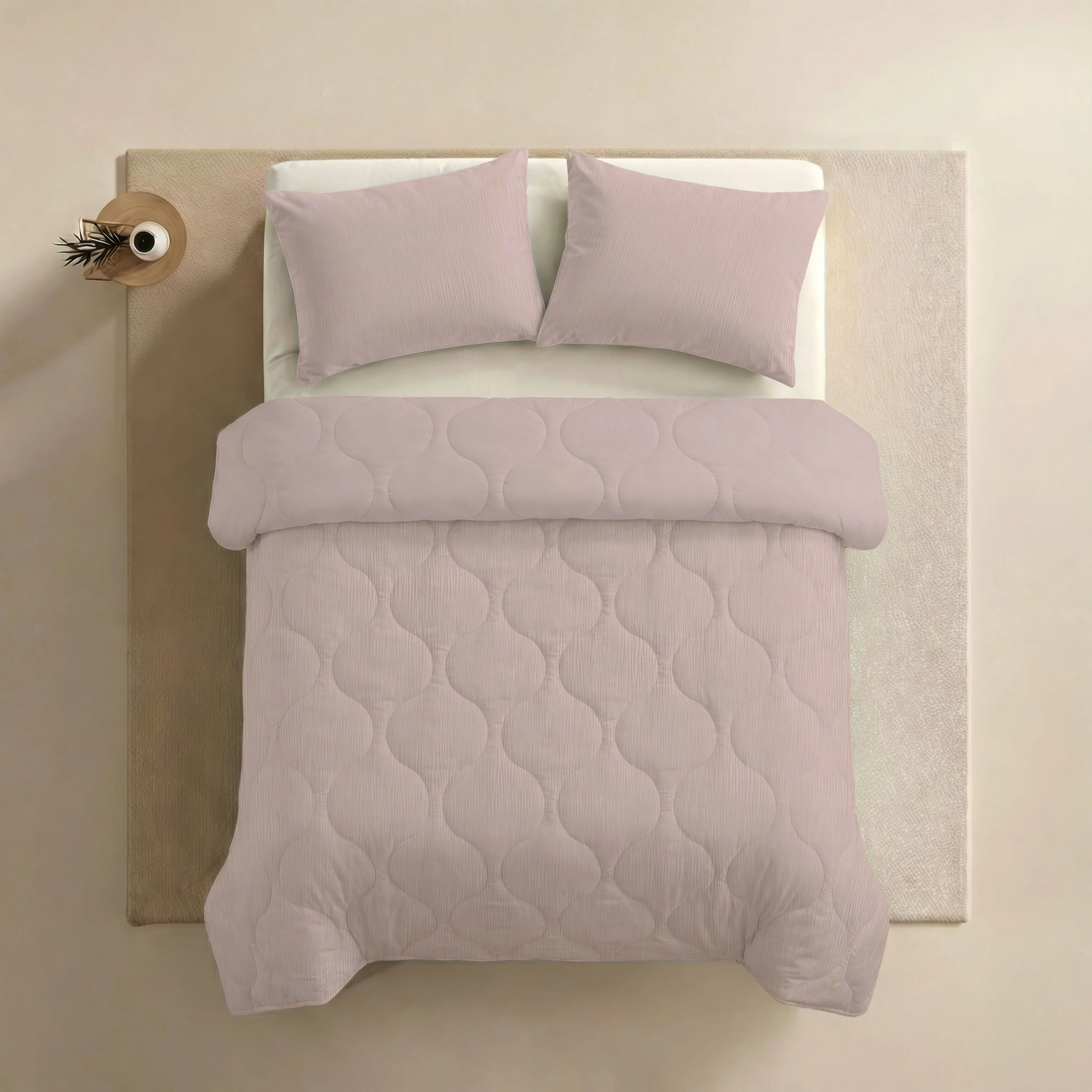 Zelesta Spécial Mousseline Couette Été - Rose Doux - Image 4