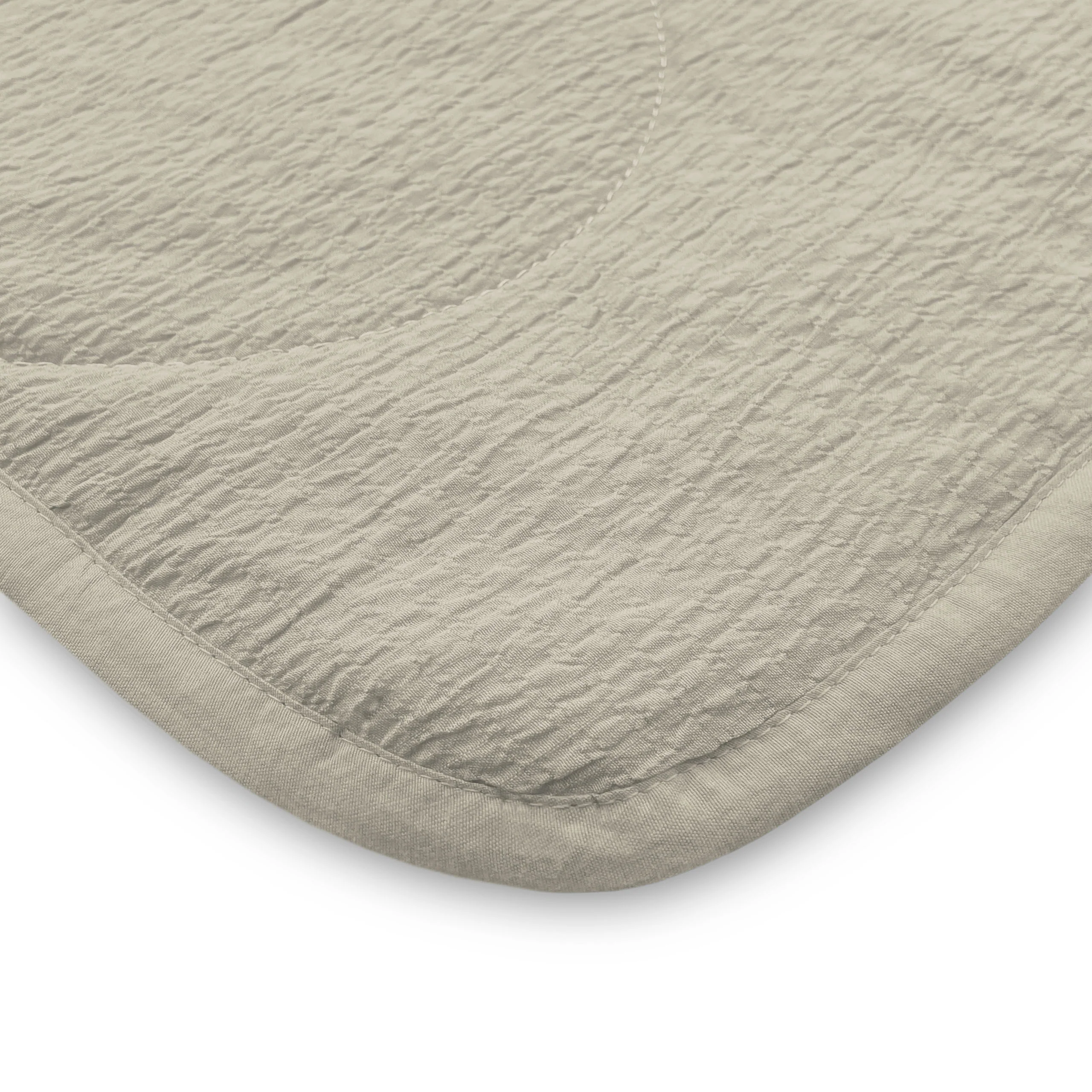 Zelesta Spécial Seersucker Couette Été - Beige au Lait d'Amande - Image 5