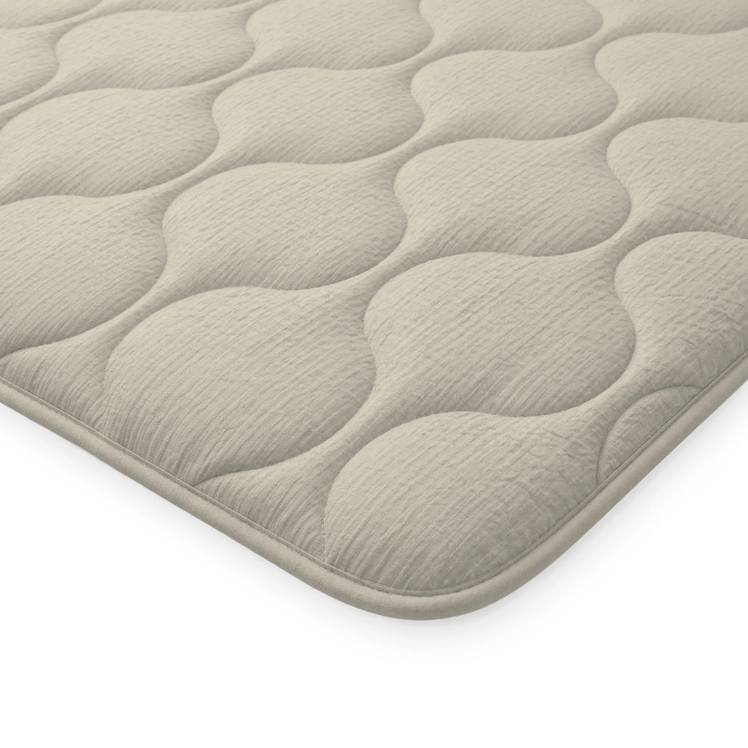 Zelesta Spécial Seersucker Couette Été - Beige au Lait d'Amande - Image 6