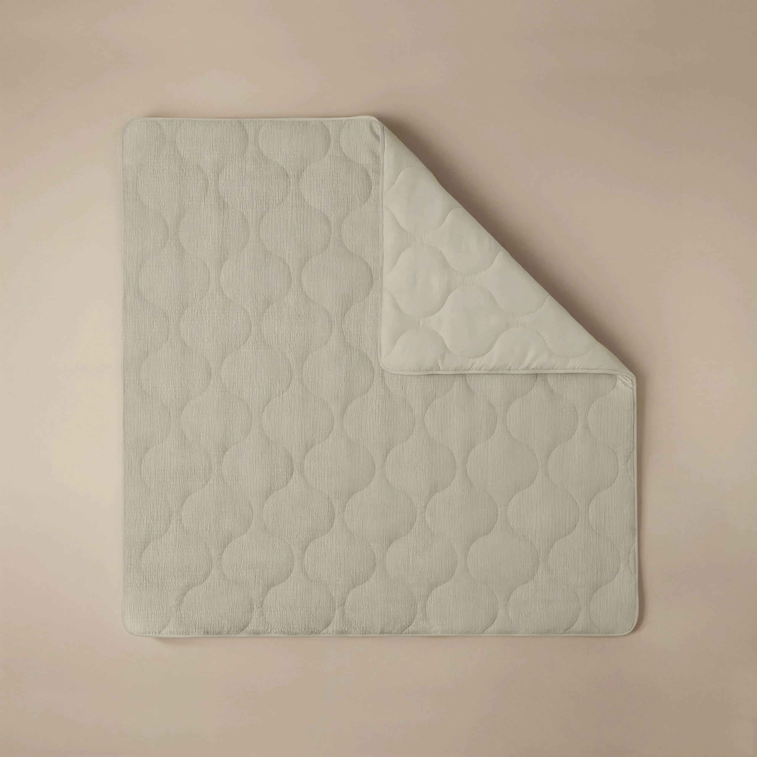 Zelesta Spécial Seersucker Couette Été - Beige au Lait d'Amande - Image 7