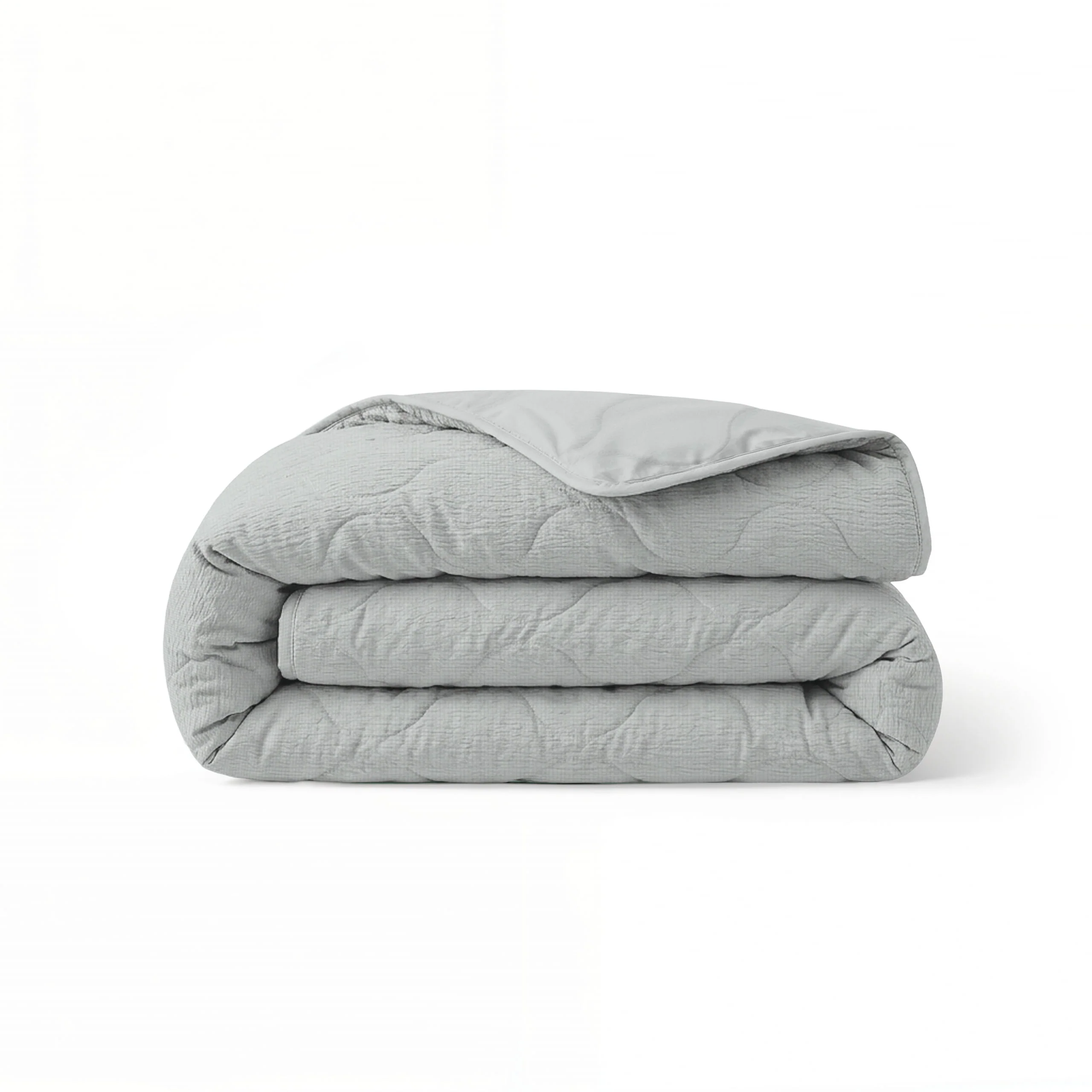 Zelesta Spécial Seersucker Couette Été - Bleu Givré