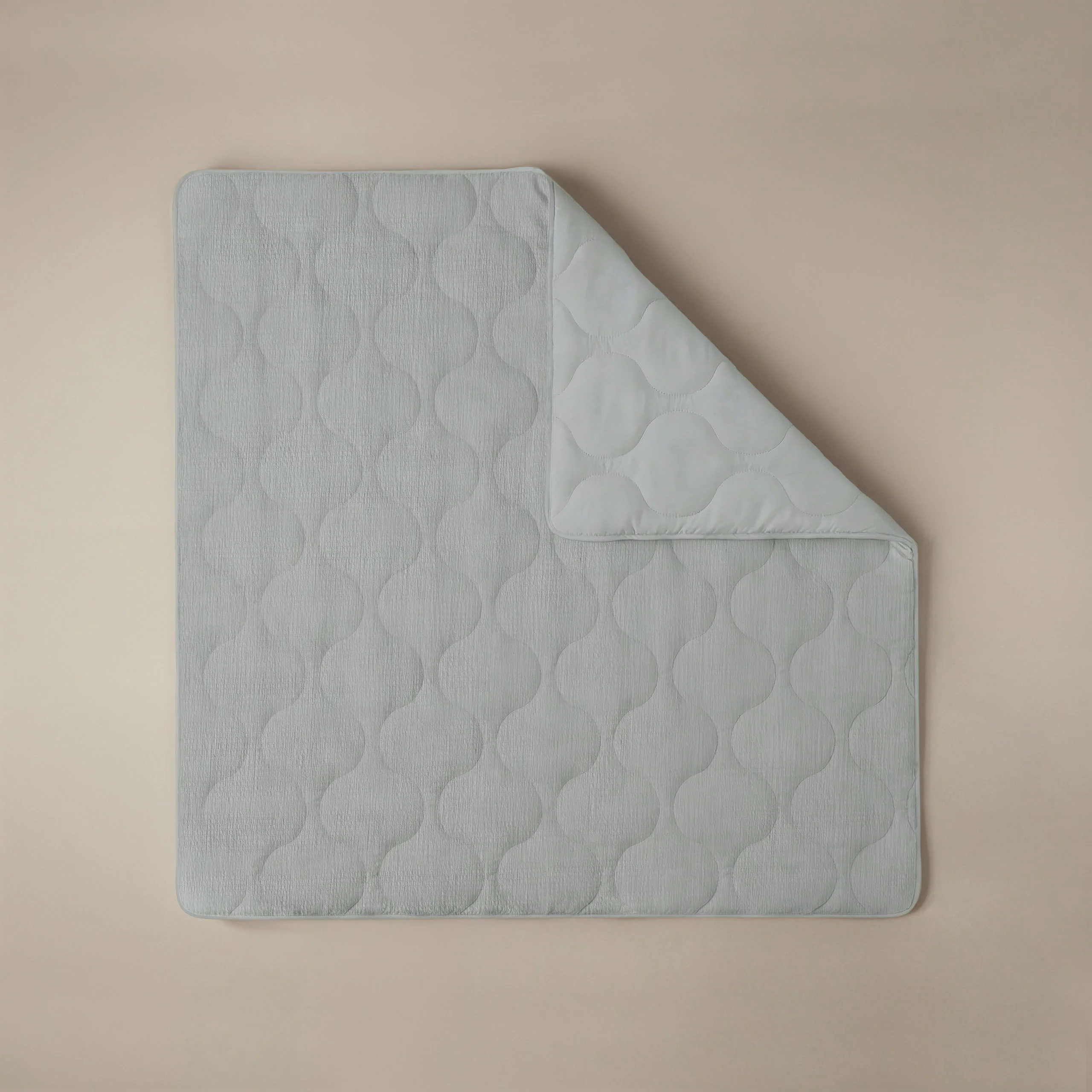 Zelesta Spécial Seersucker Couette Été - Bleu Givré - Image 7