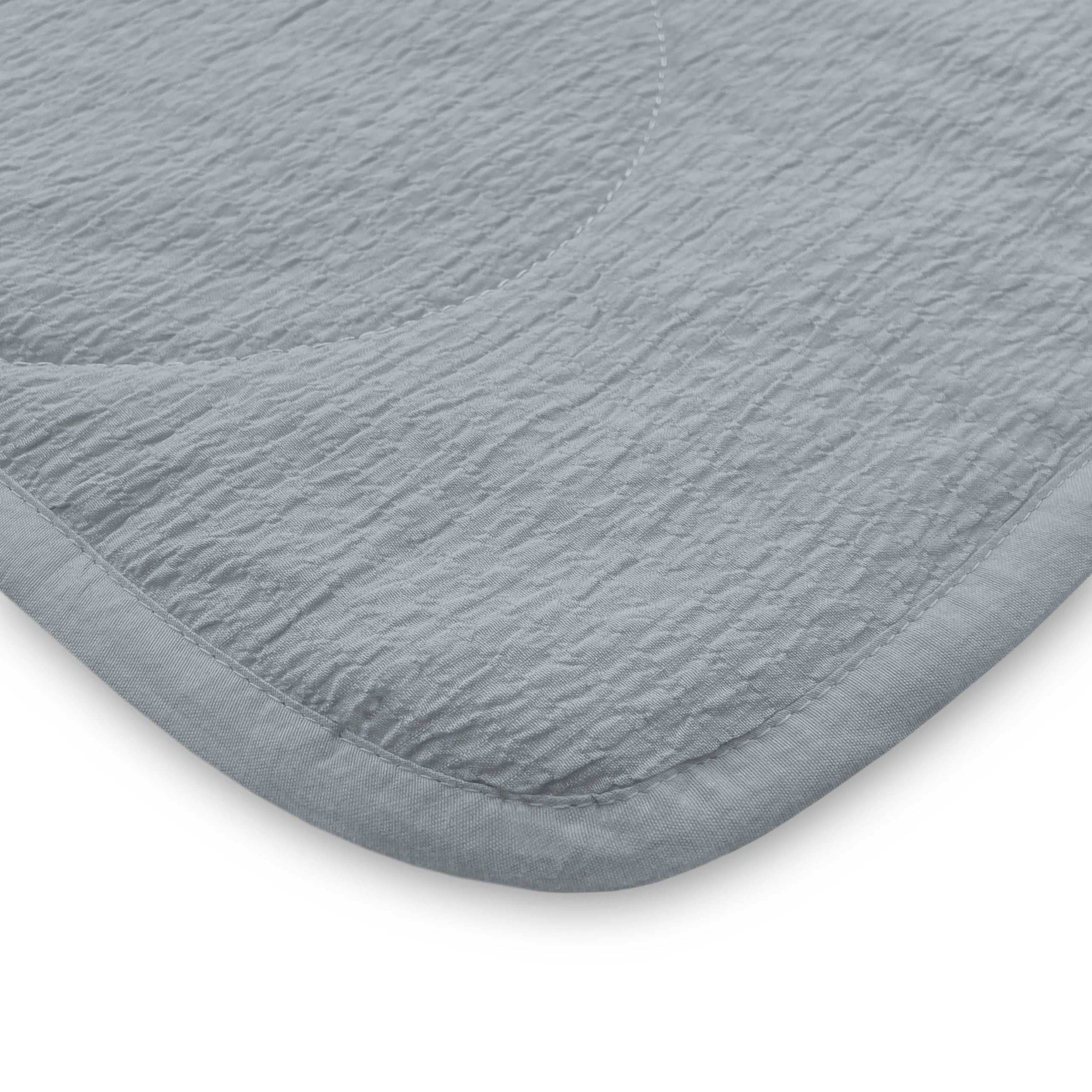 Zelesta Spécial Seersucker Couette Été - Bleu Nacré - Image 5