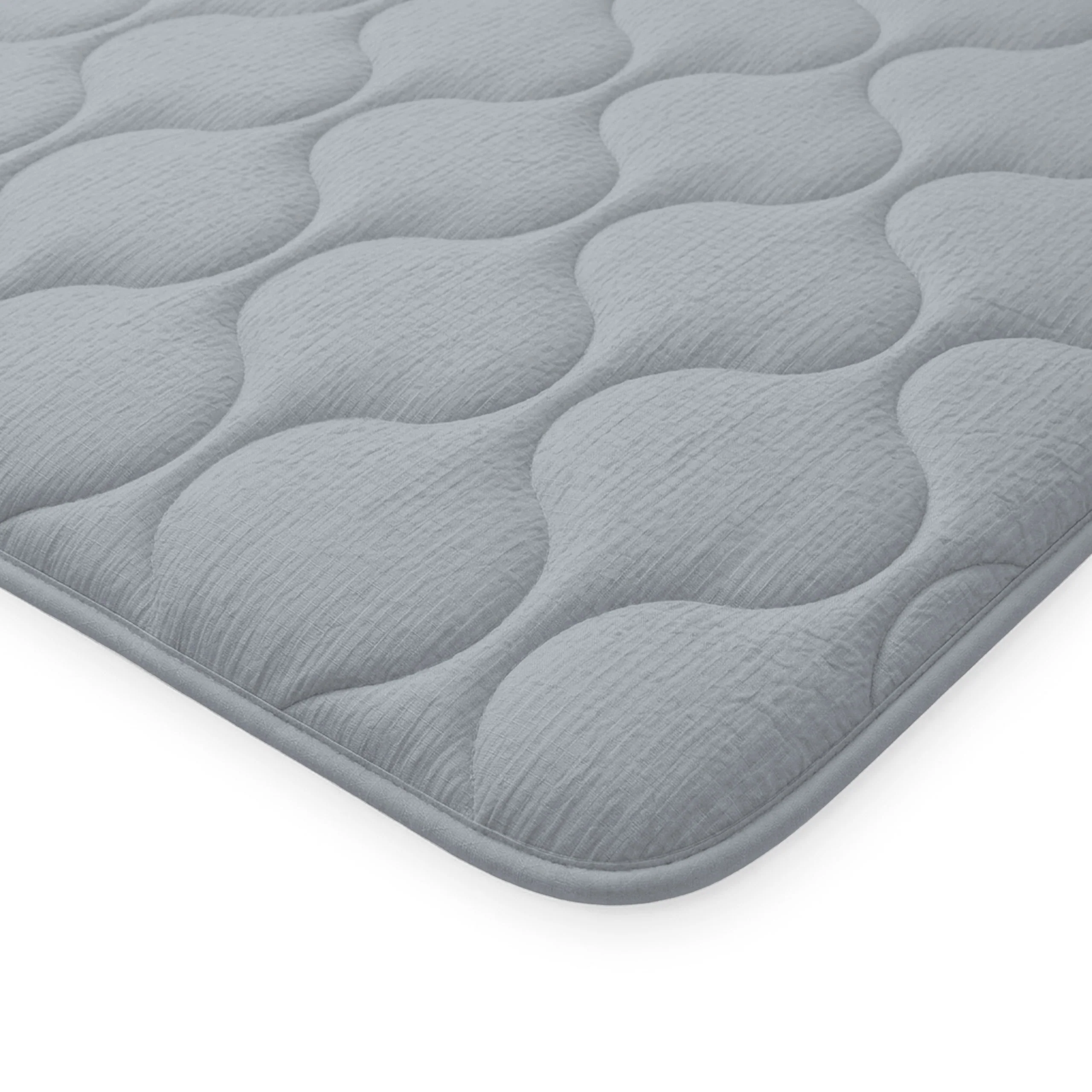 Zelesta Spécial Seersucker Couette Été - Bleu Nacré - Image 6