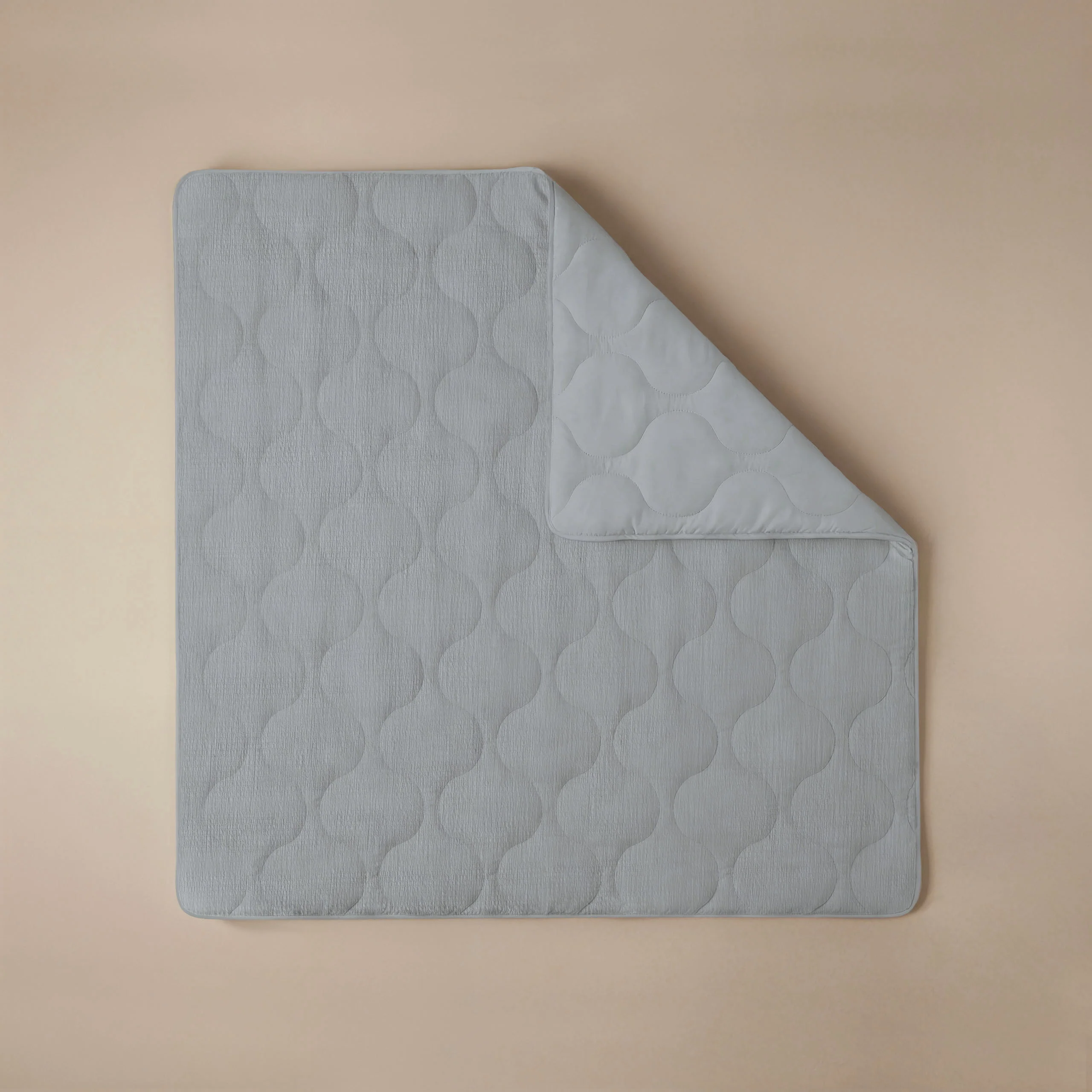 Zelesta Spécial Seersucker Couette Été - Bleu Nacré - Image 7
