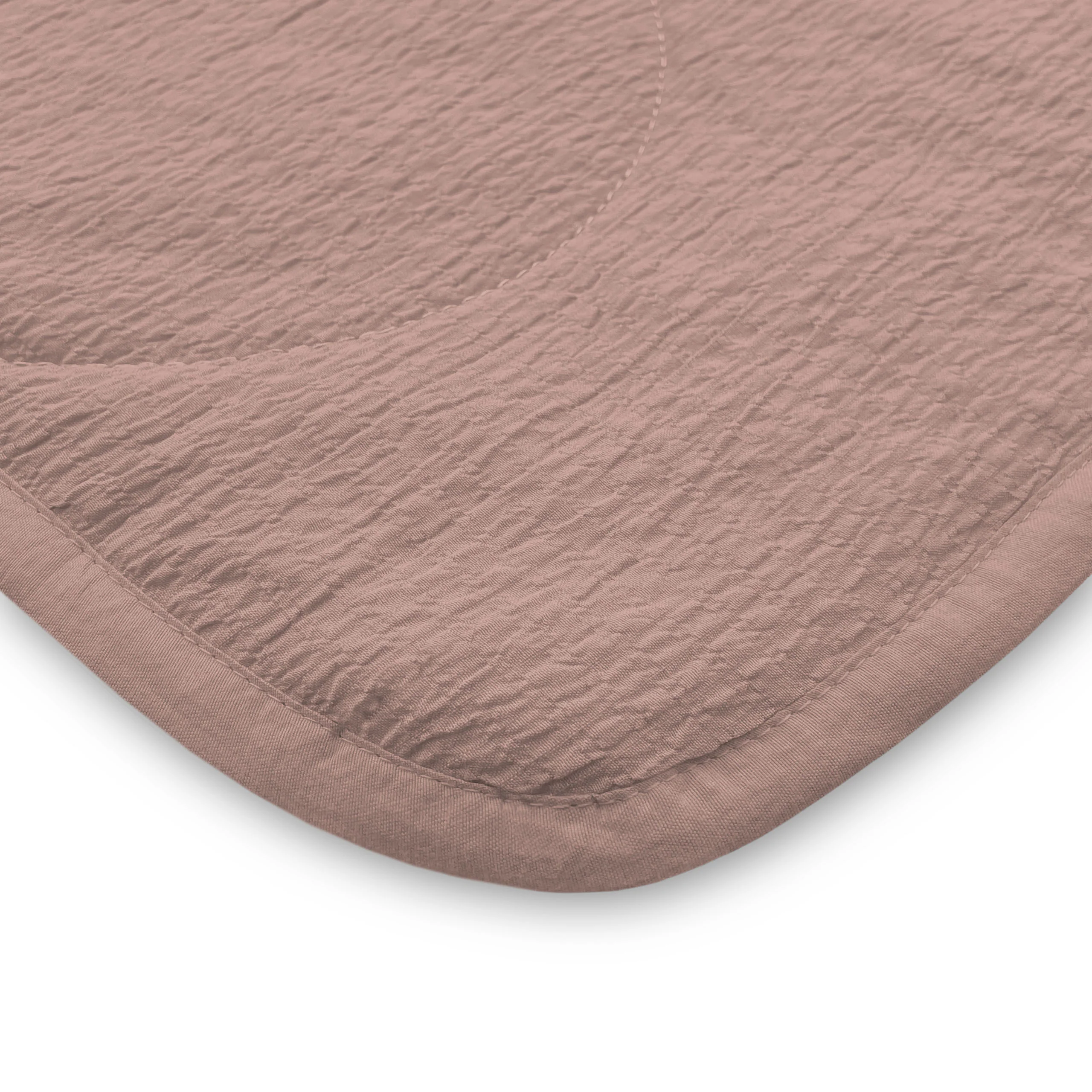 Zelesta Spécial Seersucker Couette Été - Rose Poudré - Image 5