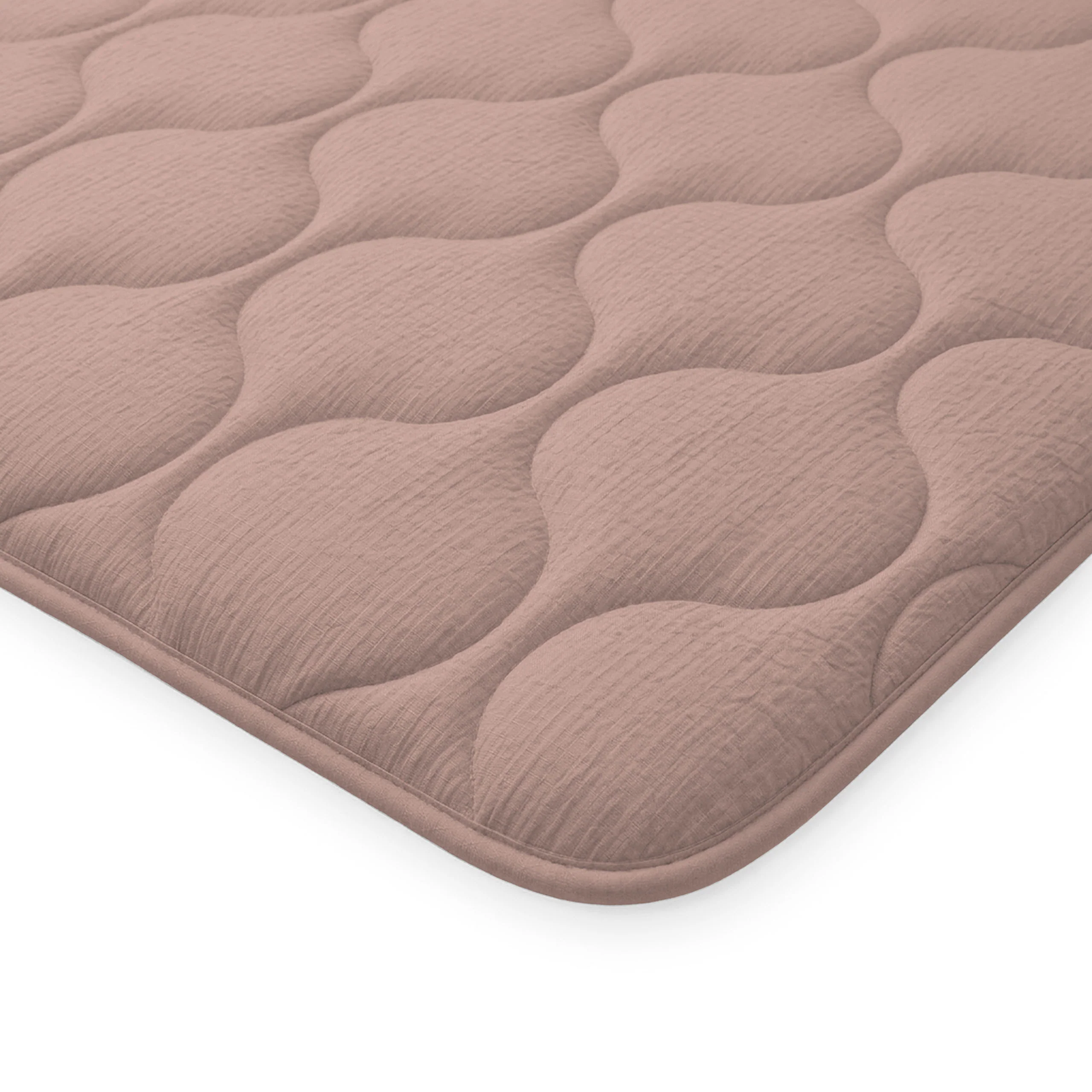 Zelesta Spécial Seersucker Couette Été - Rose Poudré - Image 6