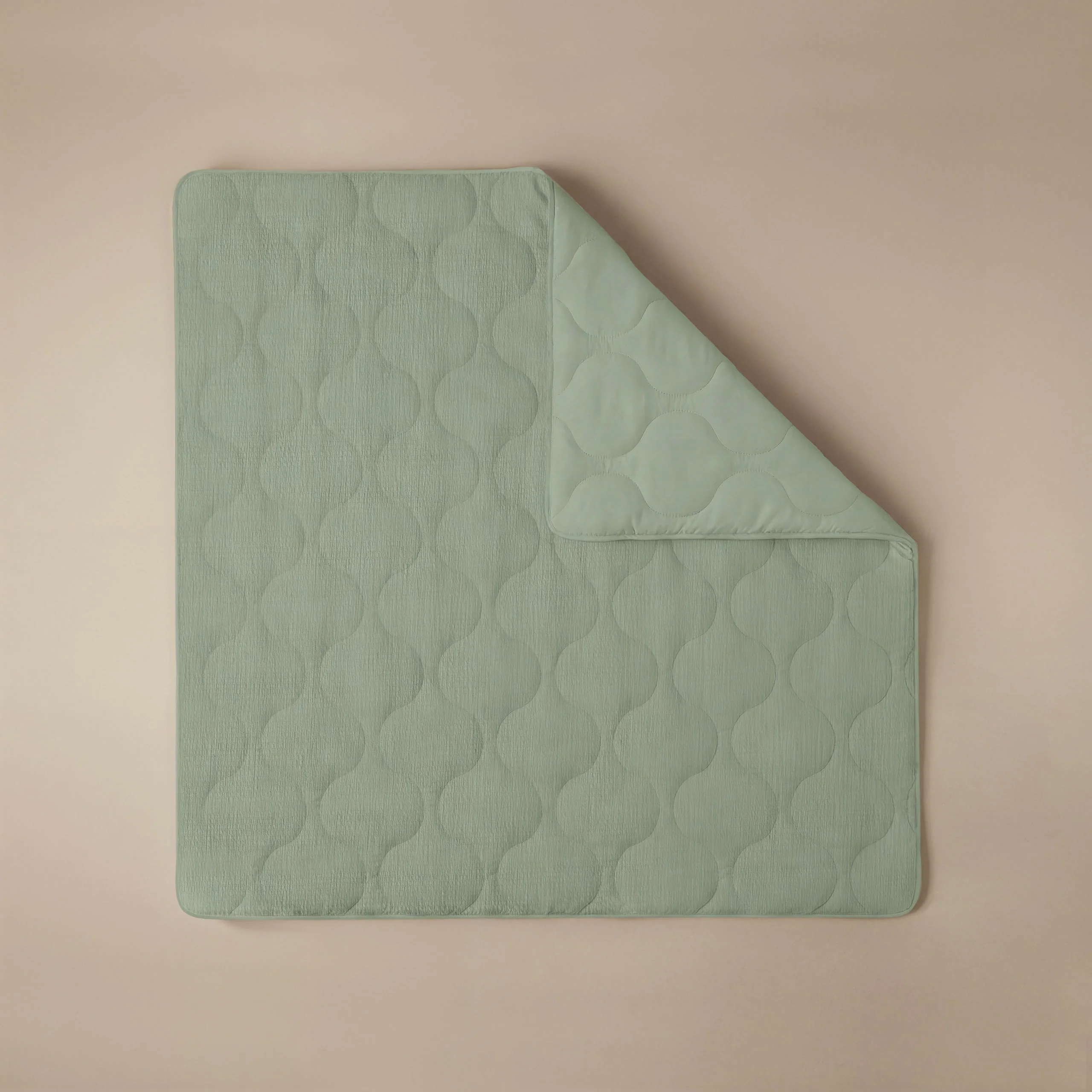 Zelesta Spécial Seersucker Couette Été - Vert Sauge - Image 7