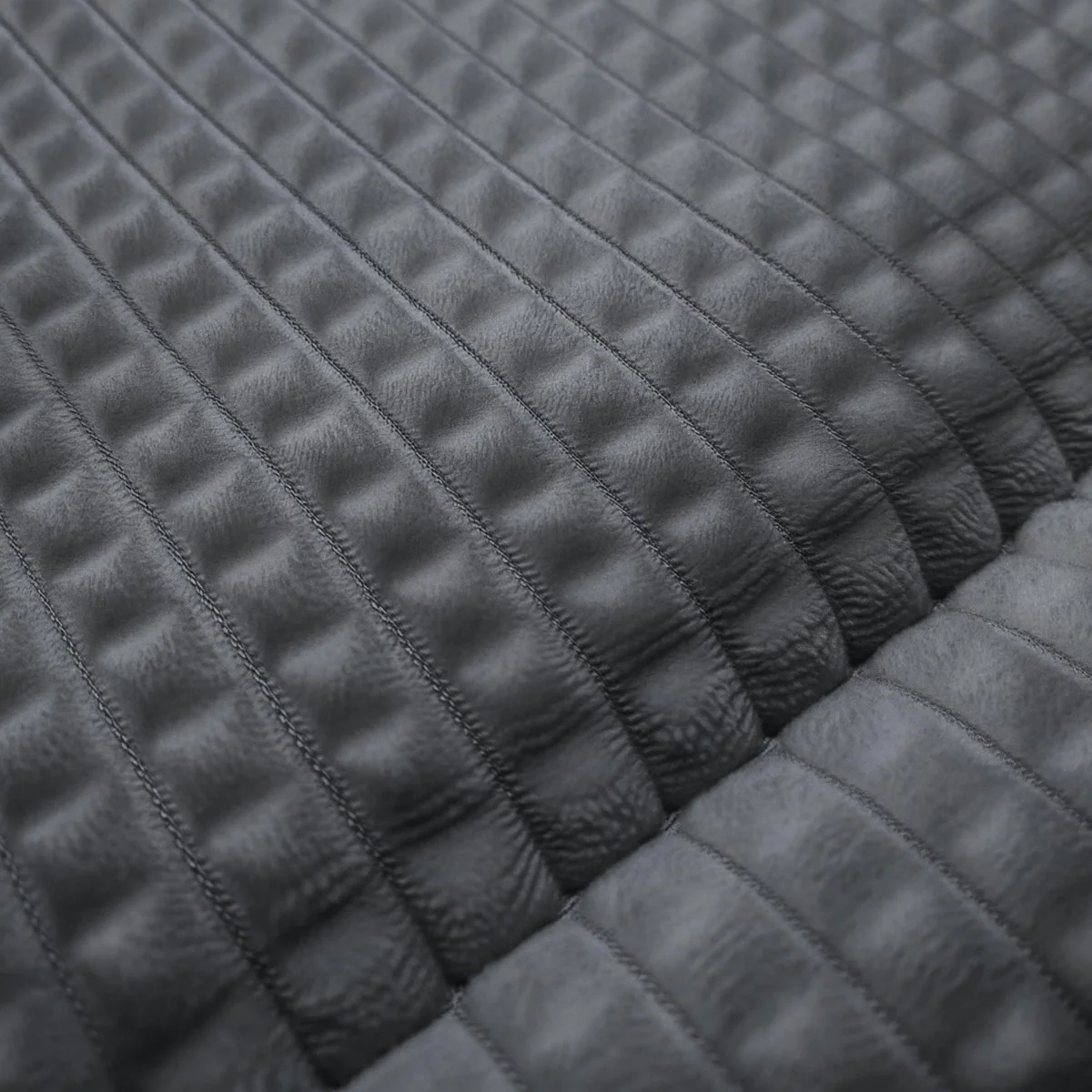 Zelesta Teddy Check - Anthracite - Image 5