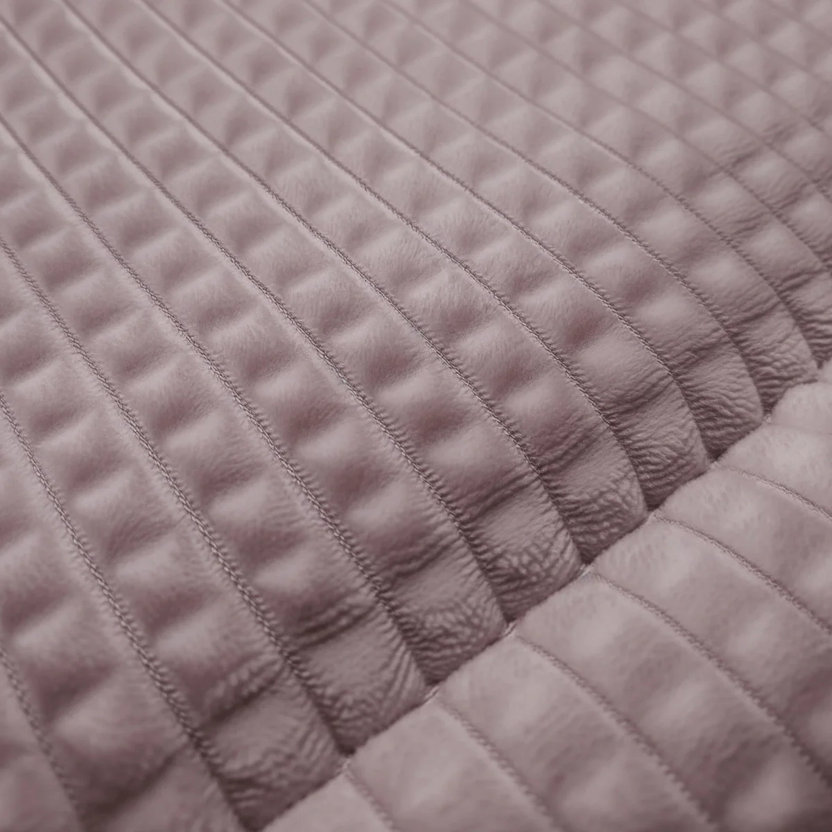 Zelesta Teddy Check - Vieux Rose - Image 4