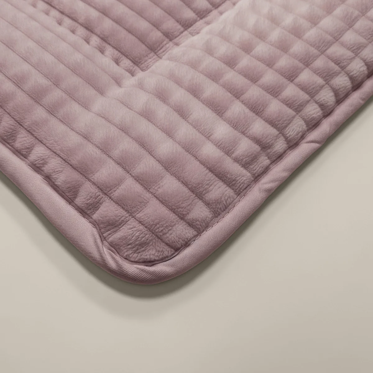 Zelesta Teddy Check - Vieux Rose - Image 5