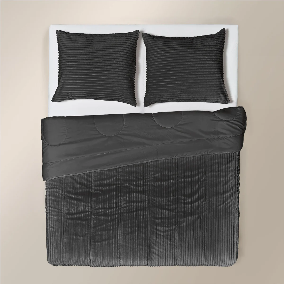 Zelesta Teddy Groovebed - Anthracite - Image 3