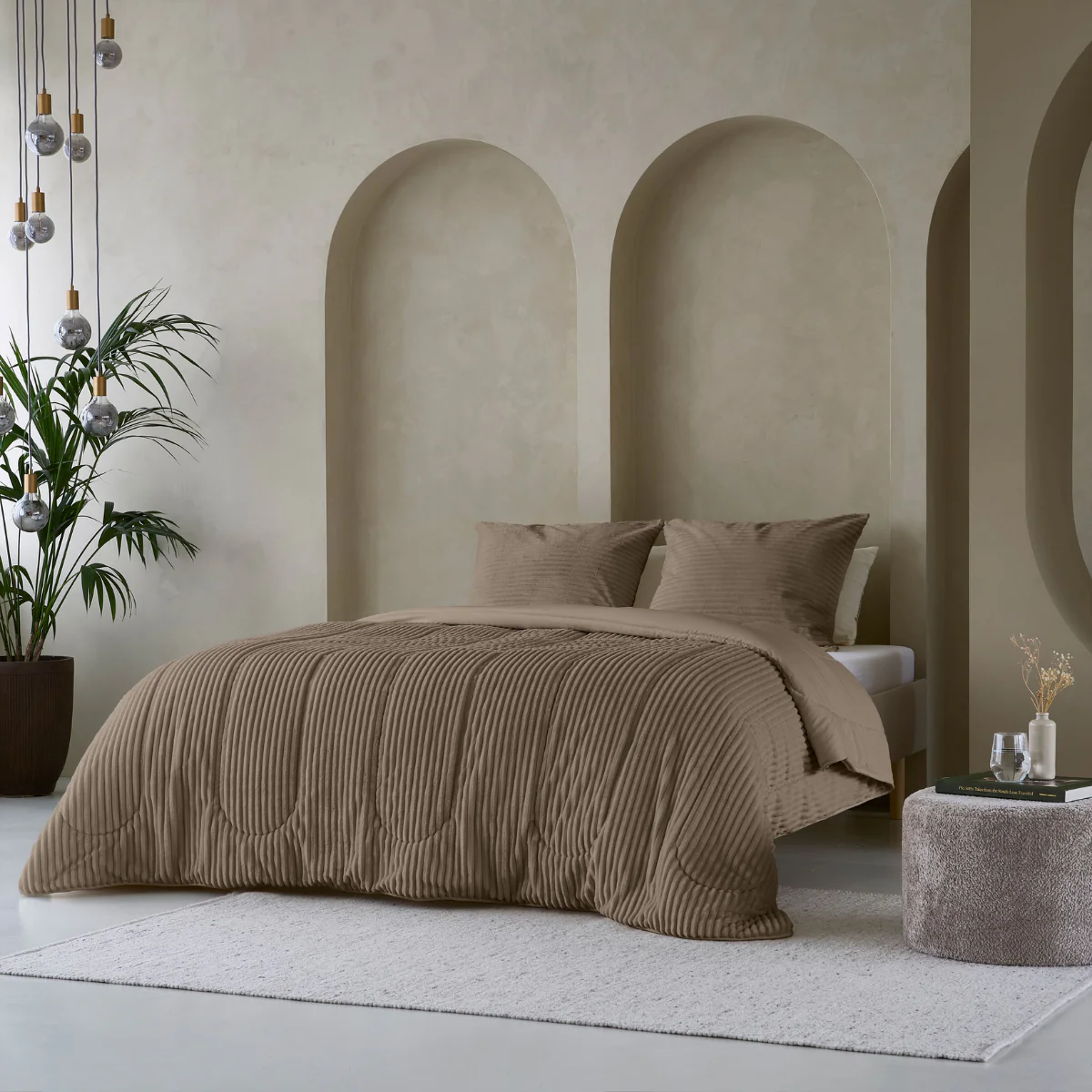Zelesta Teddy Groovebed - Taupe - Image 2