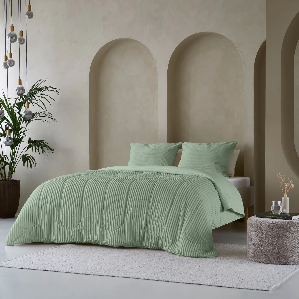 Zelesta Teddy Groovebed - Vert - Image 2