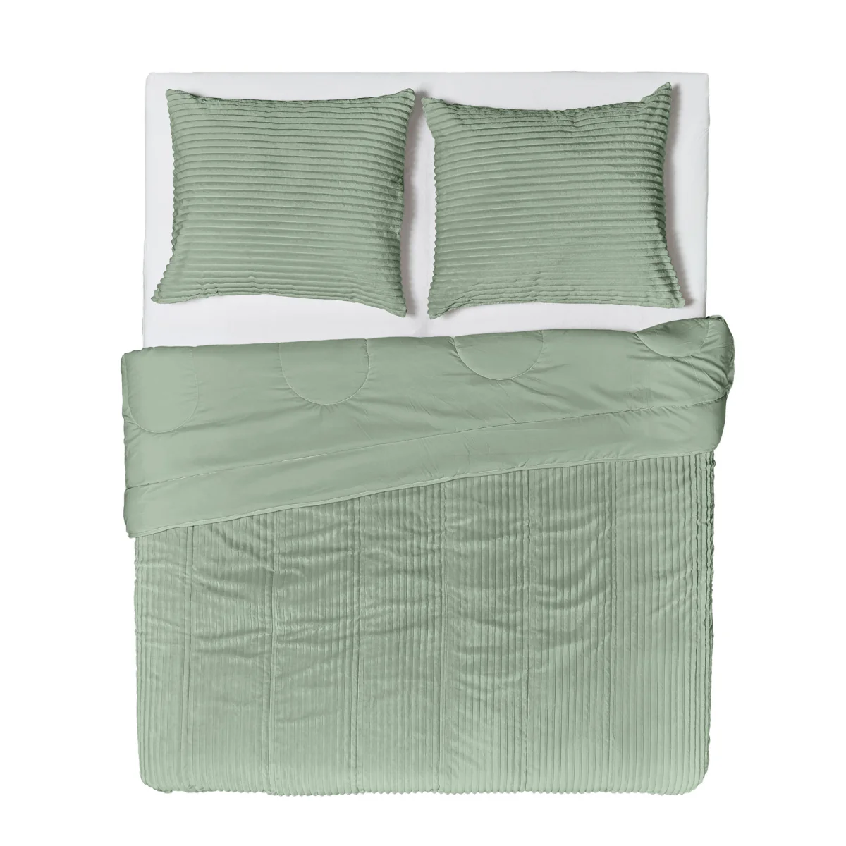 Zelesta Teddy Groovebed - Vert - Image 3