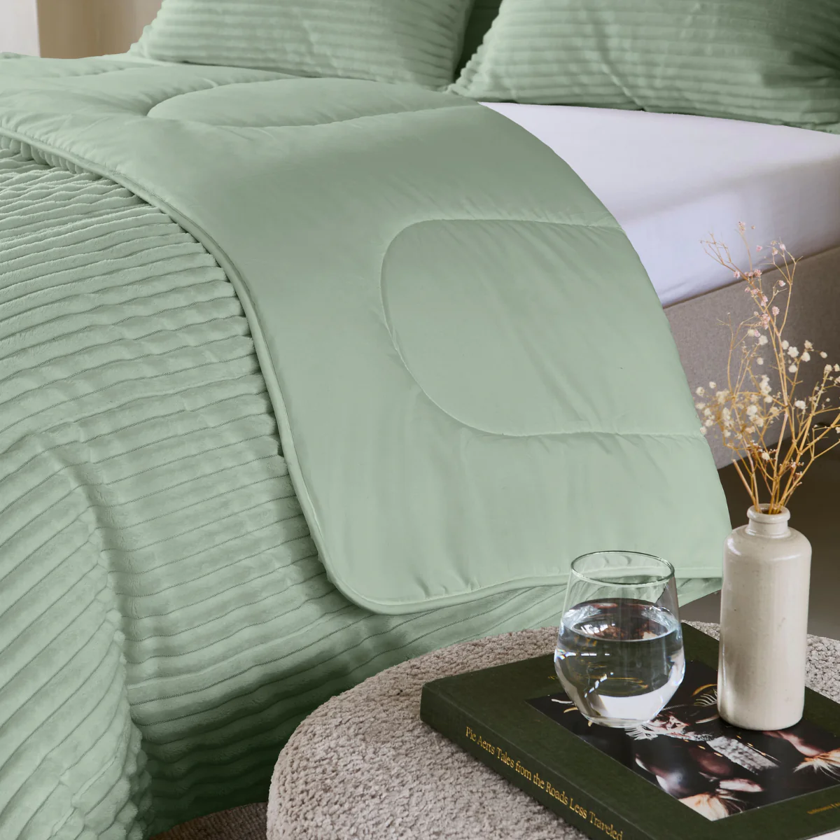 Zelesta Teddy Groovebed - Vert - Image 8