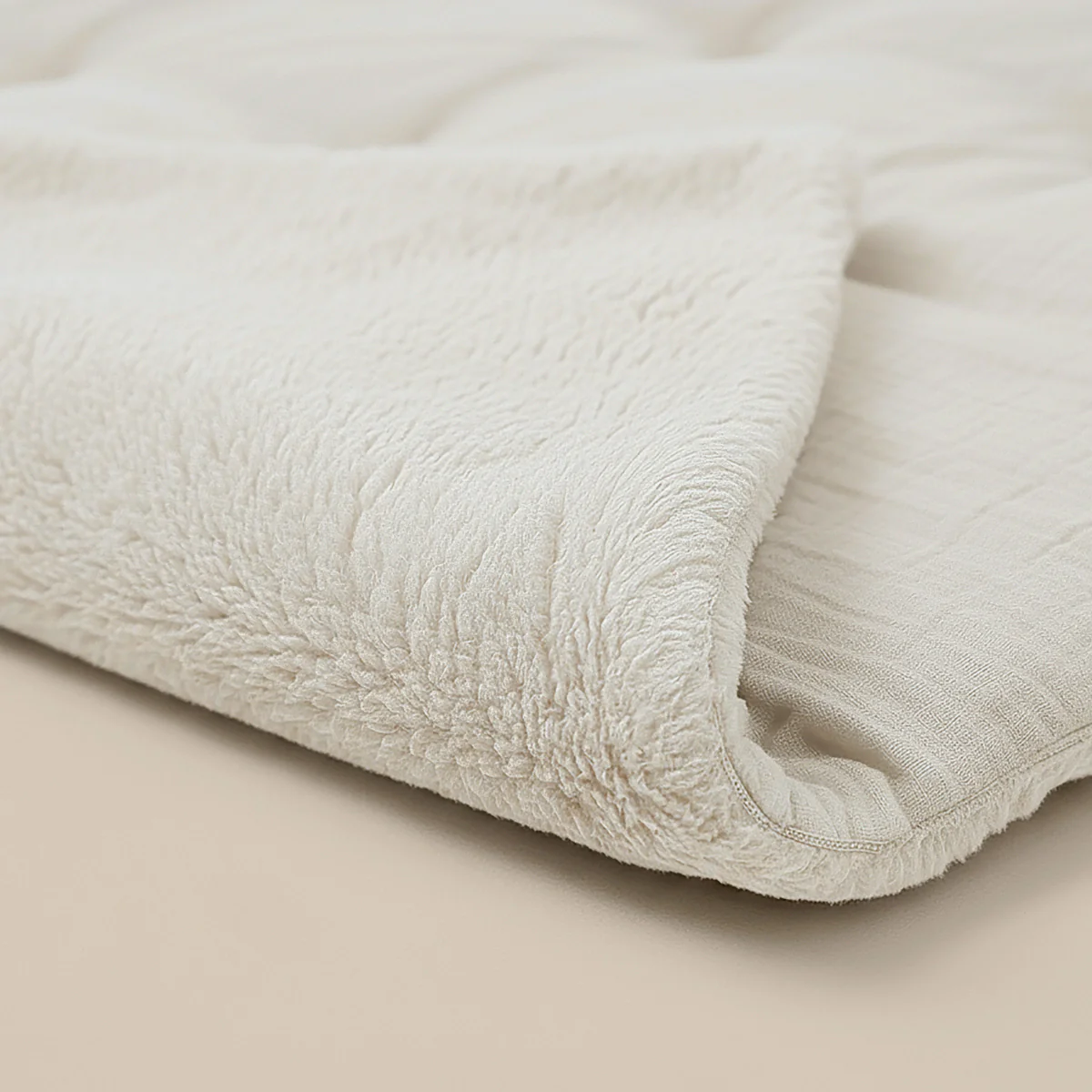Zelesta Teddy Mousseline de Coton - Beige - Image 7