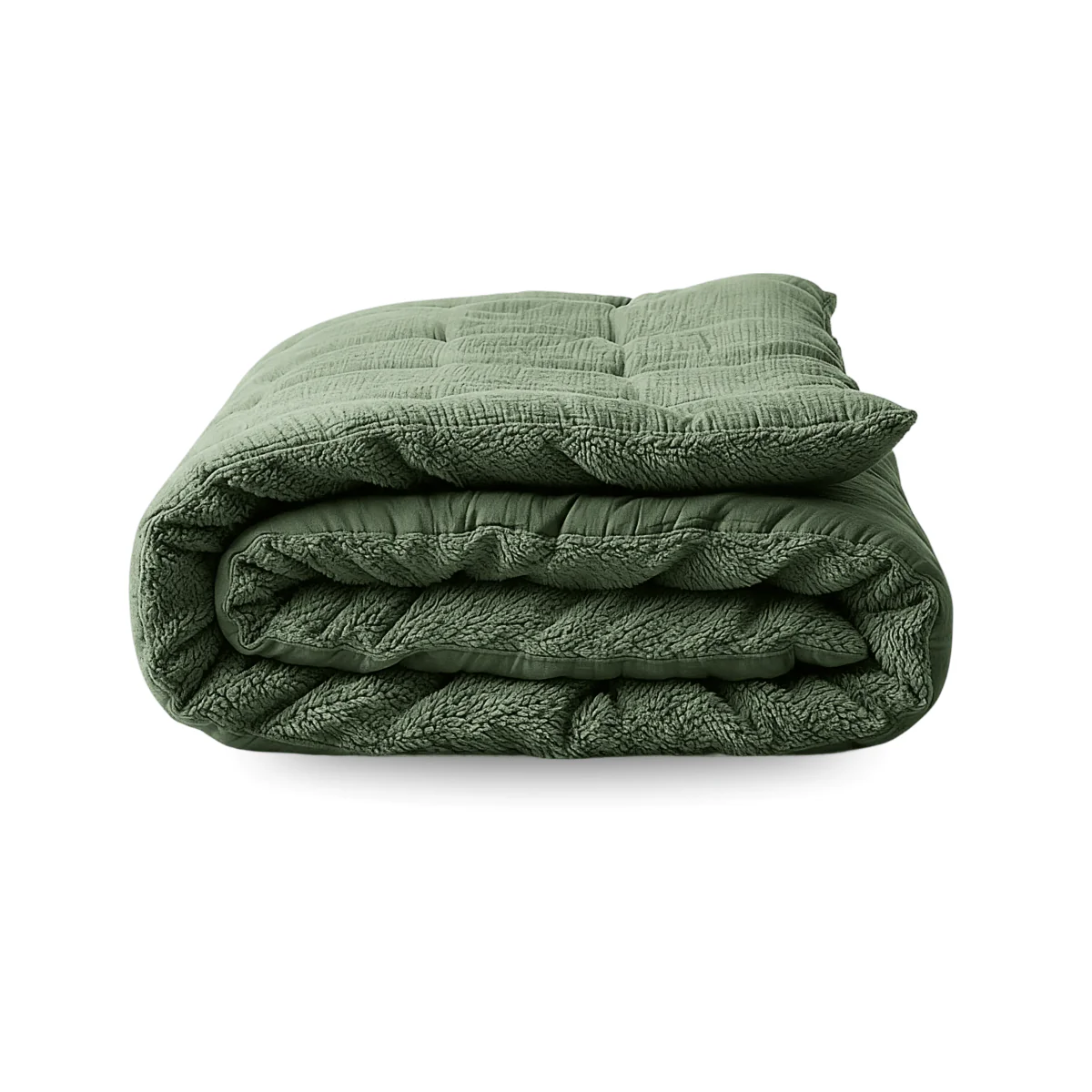 Zelesta Teddy Mousseline de Coton - Vert