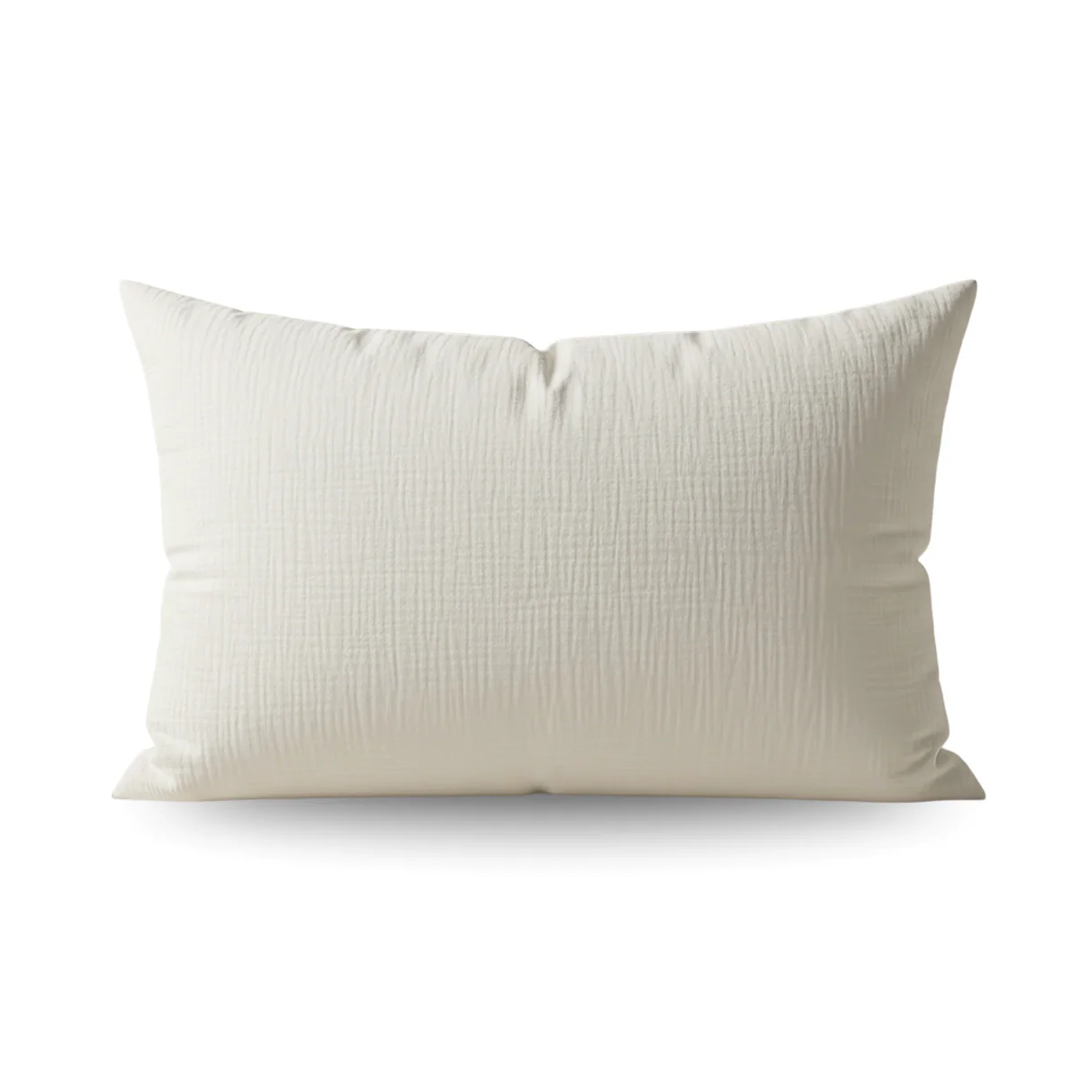 Zelesta Teddy Taies d'Oreiller Mousseline de Coton - Set de 2 - Beige