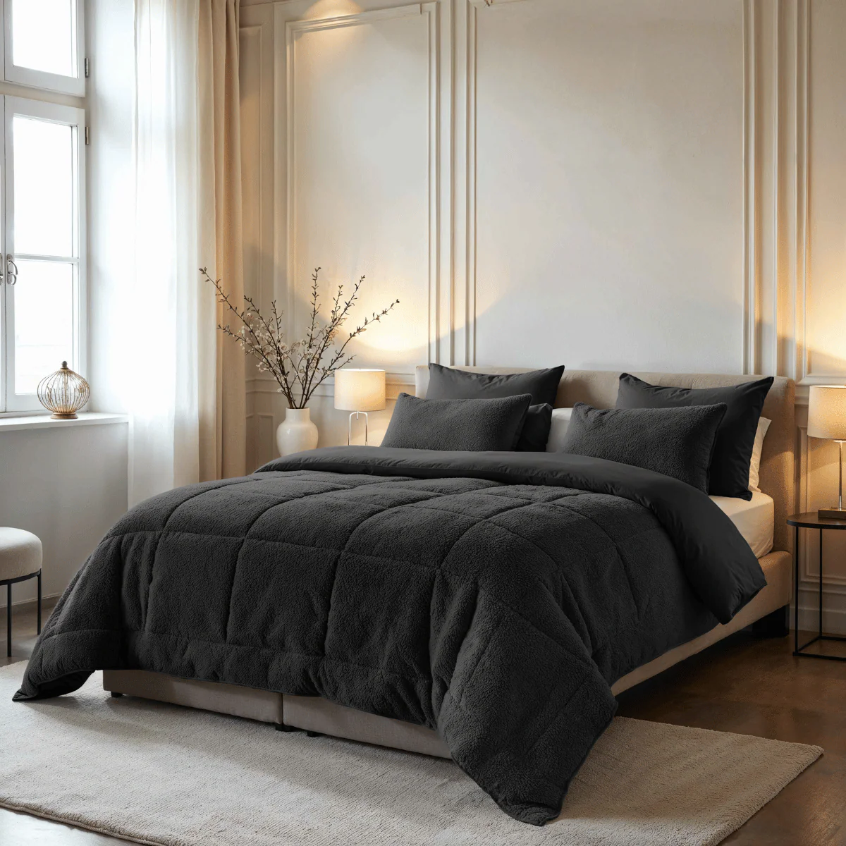 Zelesta Teddybed - Anthracite - Image 2