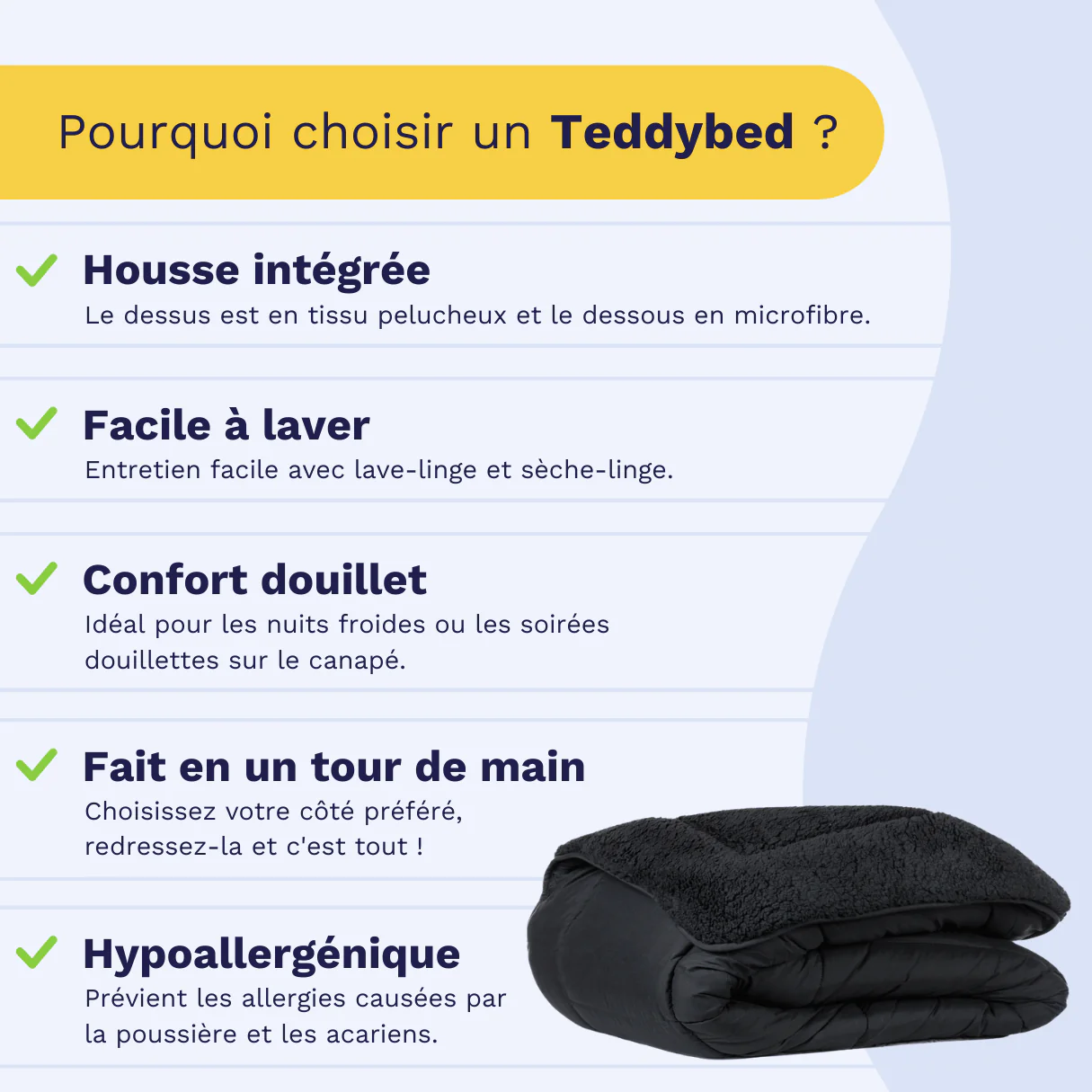 Zelesta Teddybed - Anthracite - Image 4