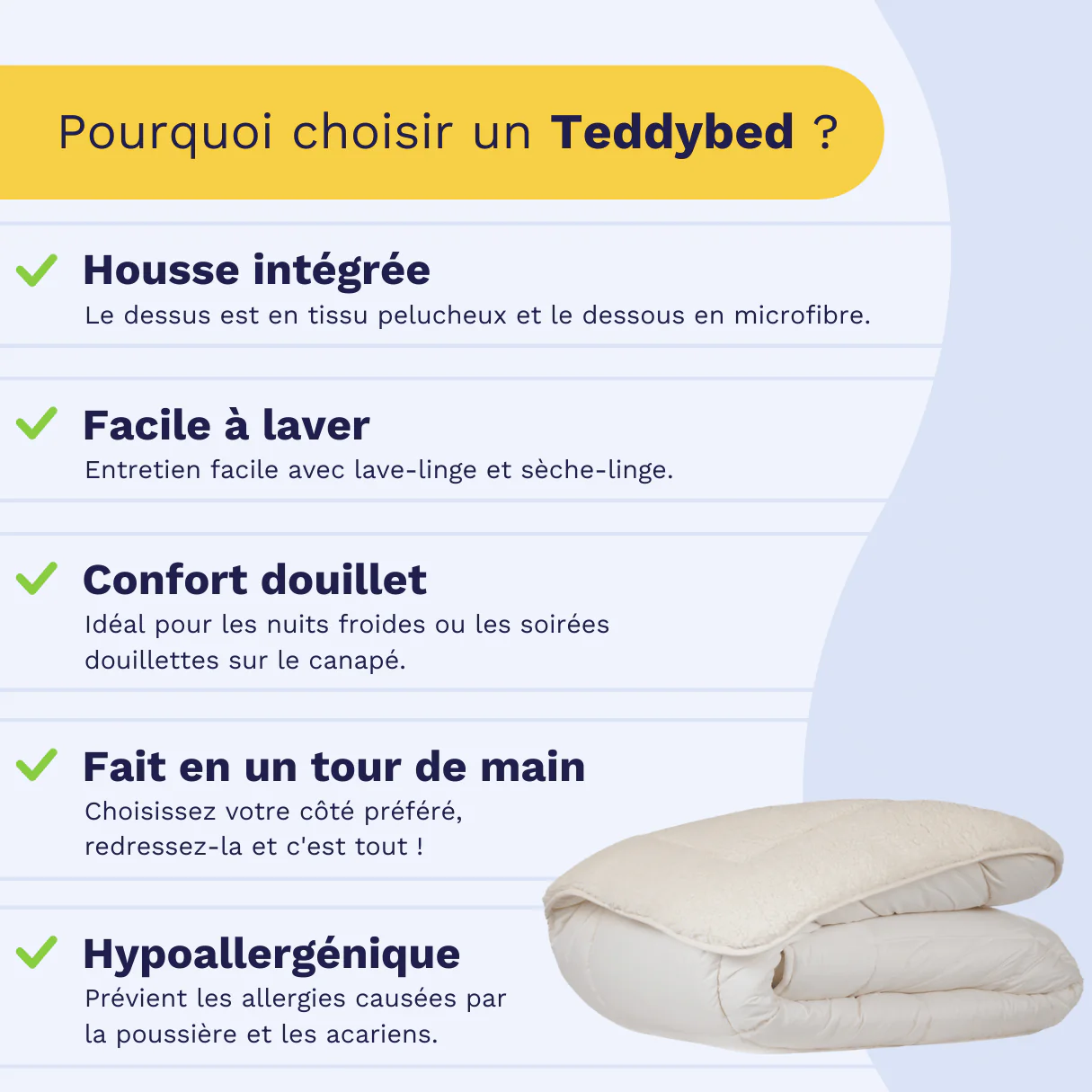 Zelesta Teddybed - Crème - Image 4