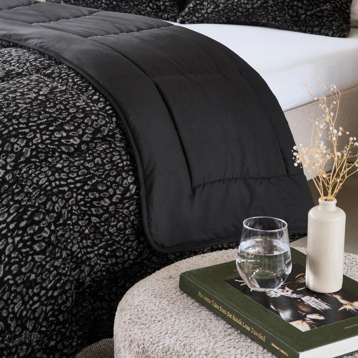 Zelesta Teddybed - Panthère Anthracite - Image 8