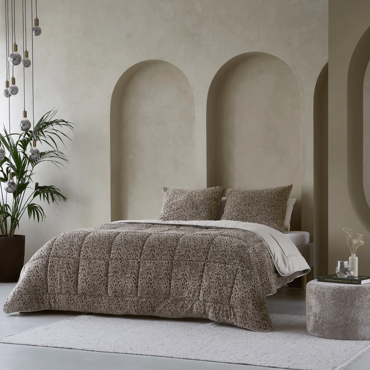 Zelesta Teddybed - Panthère Taupe - Image 2
