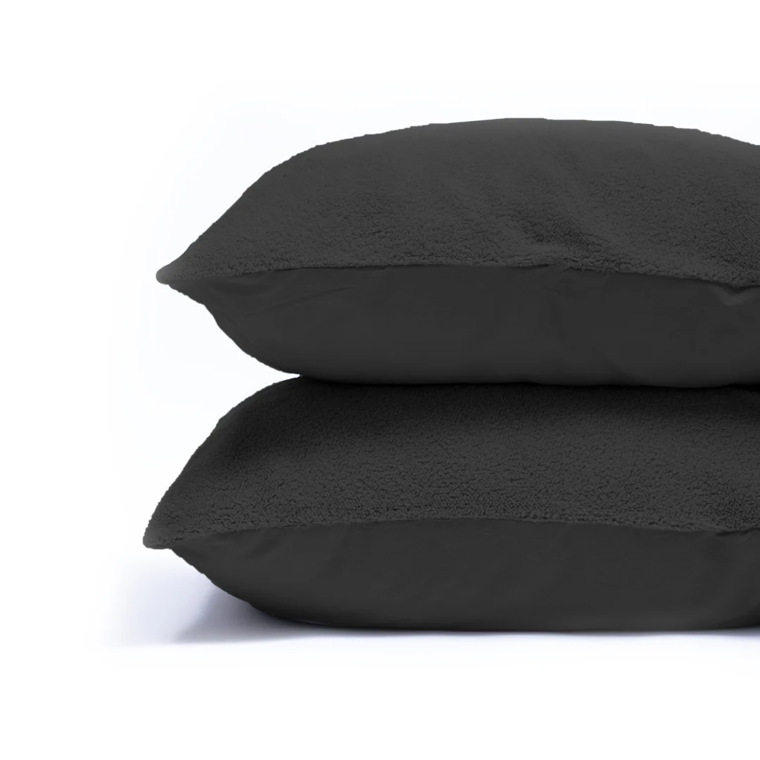 Zelesta Teddybed Taies d'Oreiller - Set de 2 - Anthracite - Image 2