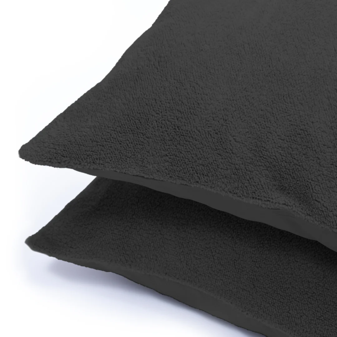 Zelesta Teddybed Taies d'Oreiller - Set de 2 - Anthracite - Image 3
