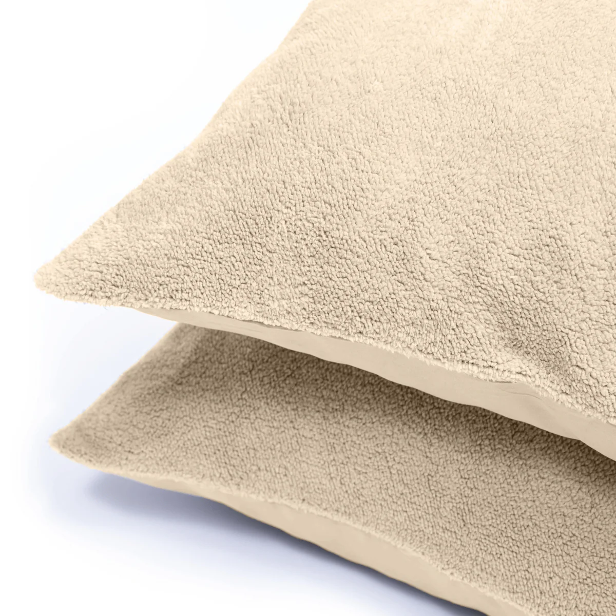 Zelesta Teddybed Taies d'Oreiller - Set de 2 - Taupe - Image 3