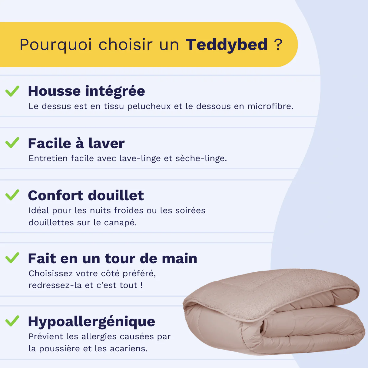 Zelesta Teddybed - Taupe - Image 4