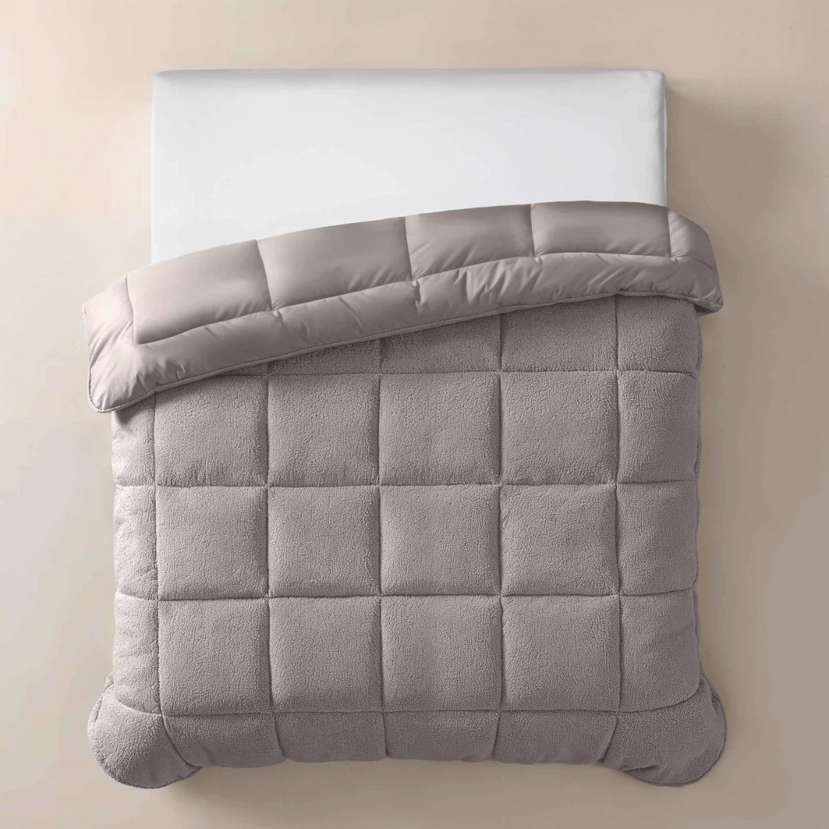 Zelesta Teddybed - Taupe - Image 9