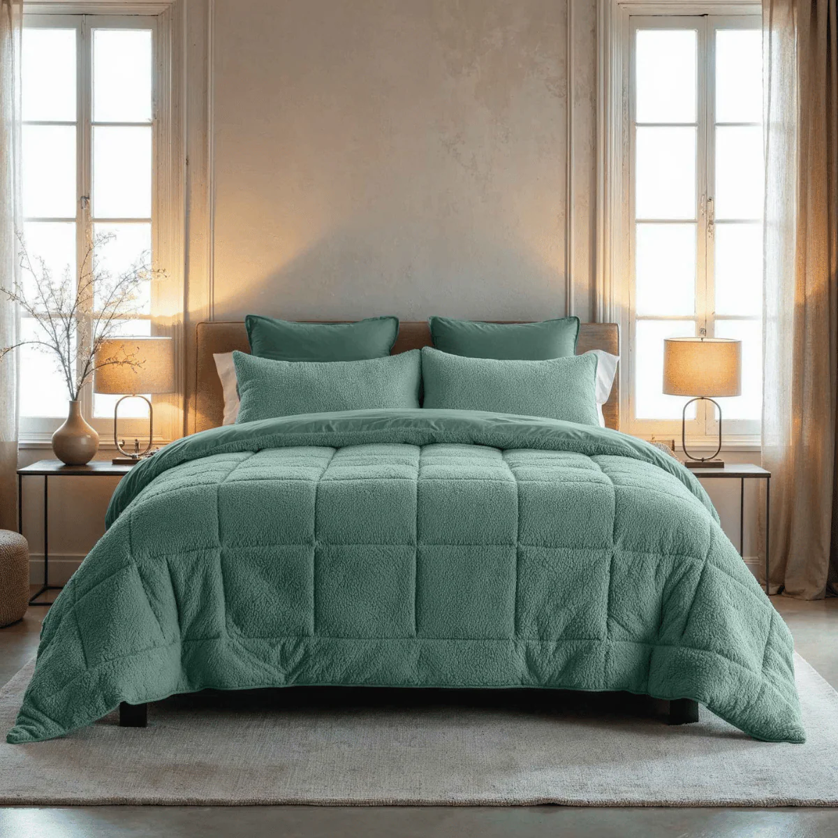 Zelesta Teddybed - Vert - Image 3